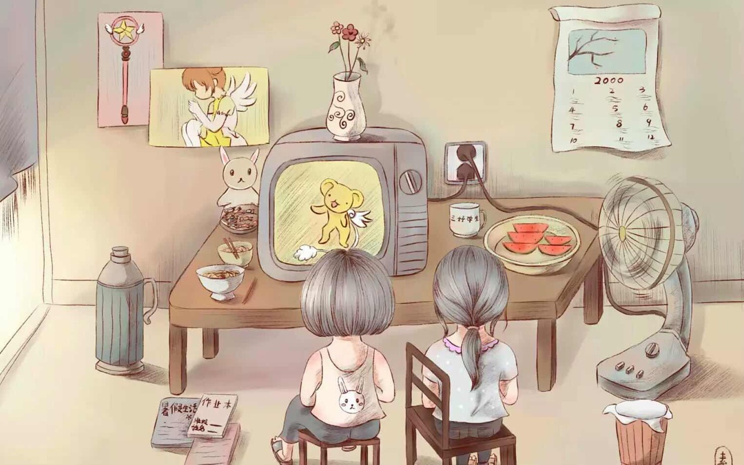 定格童年的一张老照片