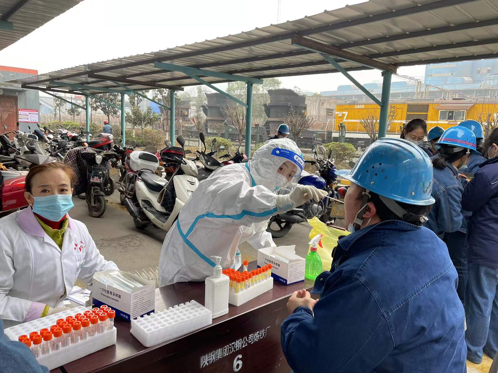 全员聚力战“疫情”画出“同心圆” 全员聚力战“疫情”画出“同心圆”