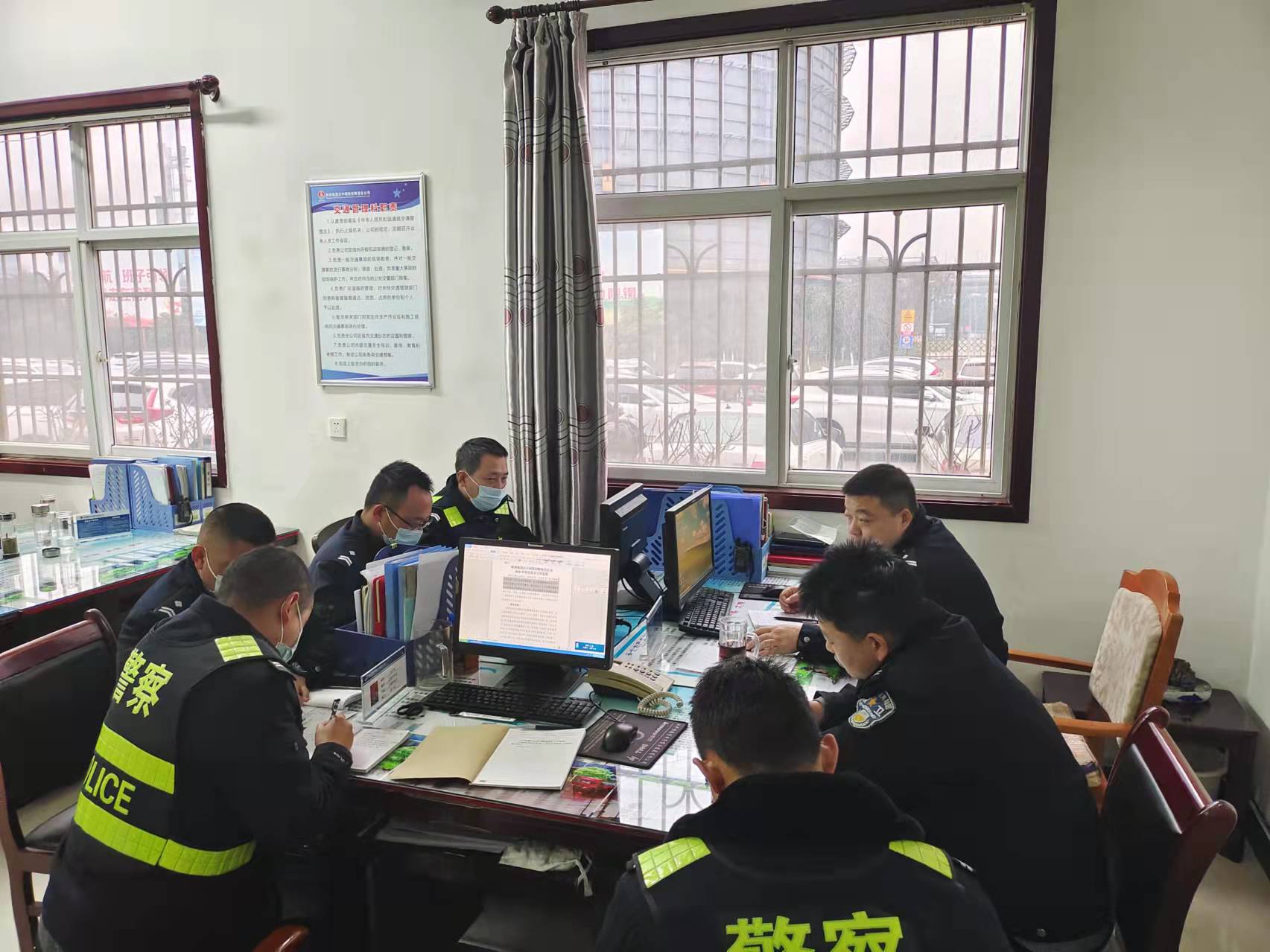 保卫部推行“课程表”式交通安全管理显成效 保卫部推行“课程表”式交通安全管理显成效