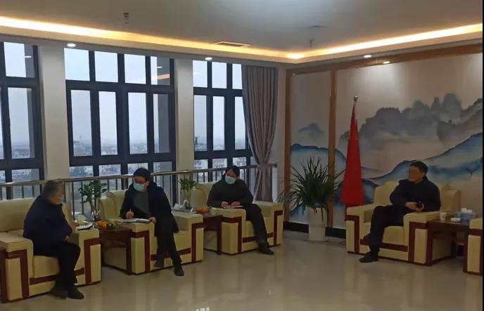 勉县经贸局局长廖刚一行到公司交流调研 勉县经贸局局长廖刚一行到公司交流调研