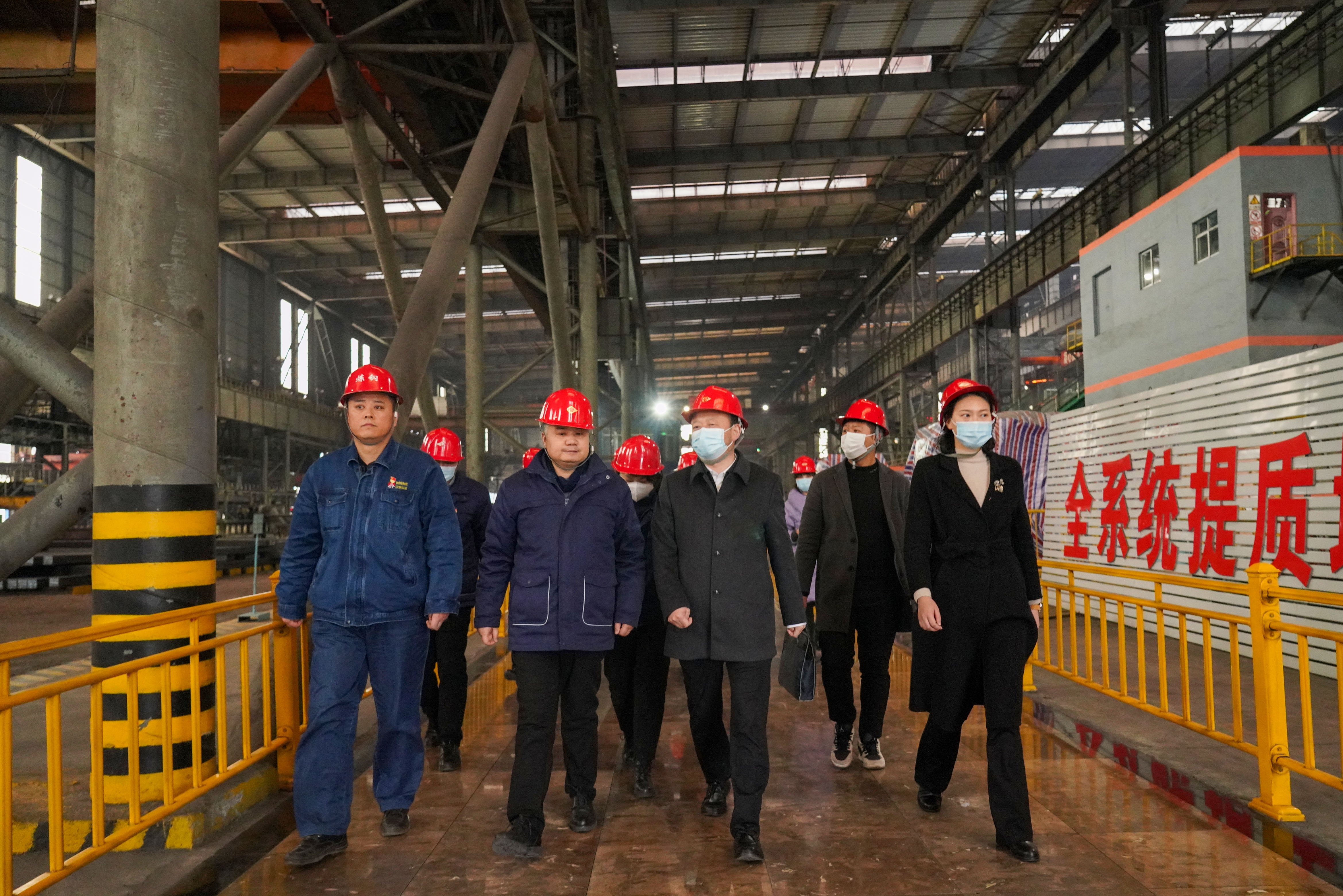 勉县县委书记黎建军一行到公司调研 勉县县委书记黎建军一行到公司调研