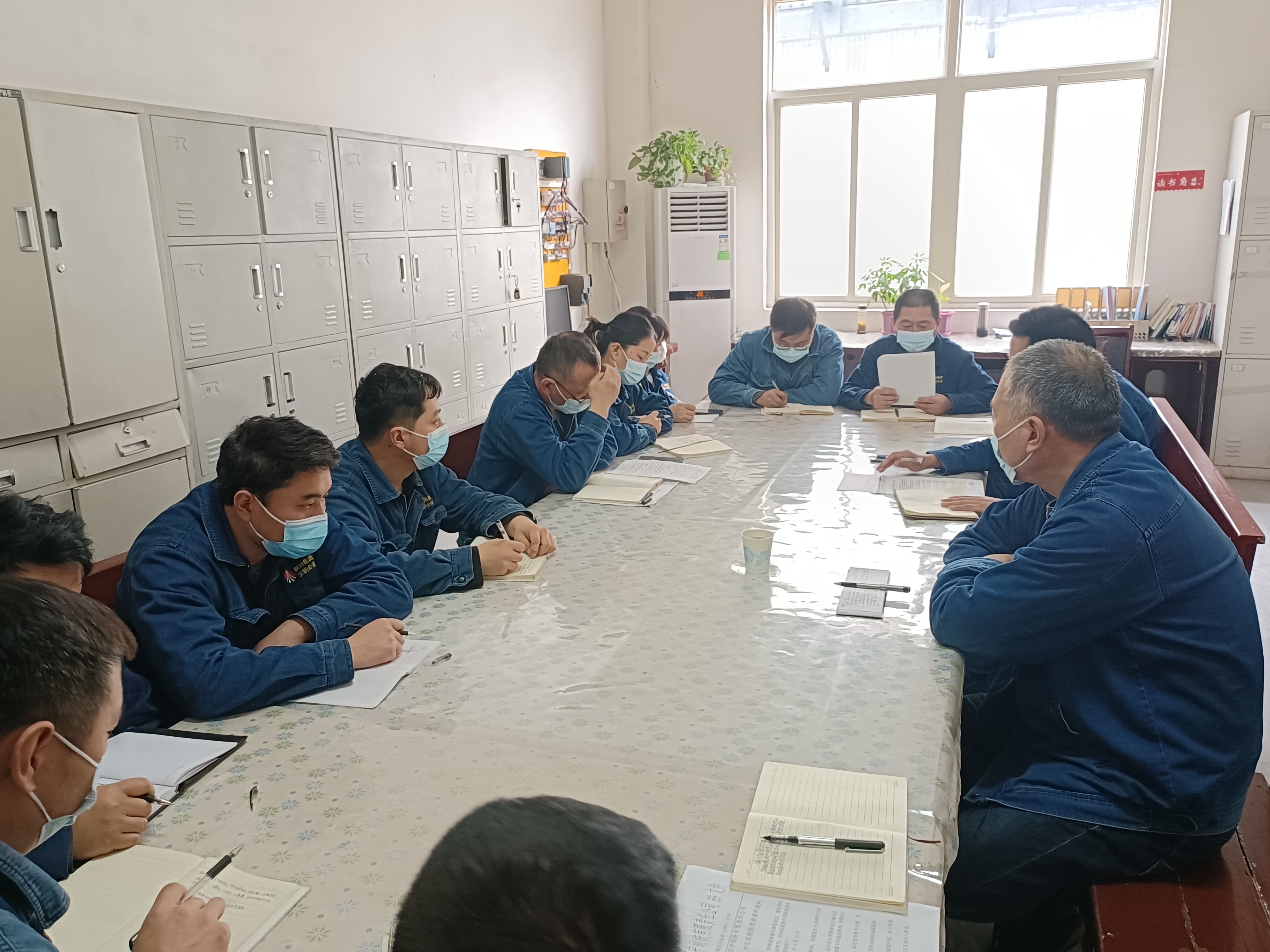 筑牢阵地，为安全管理“蓄能”