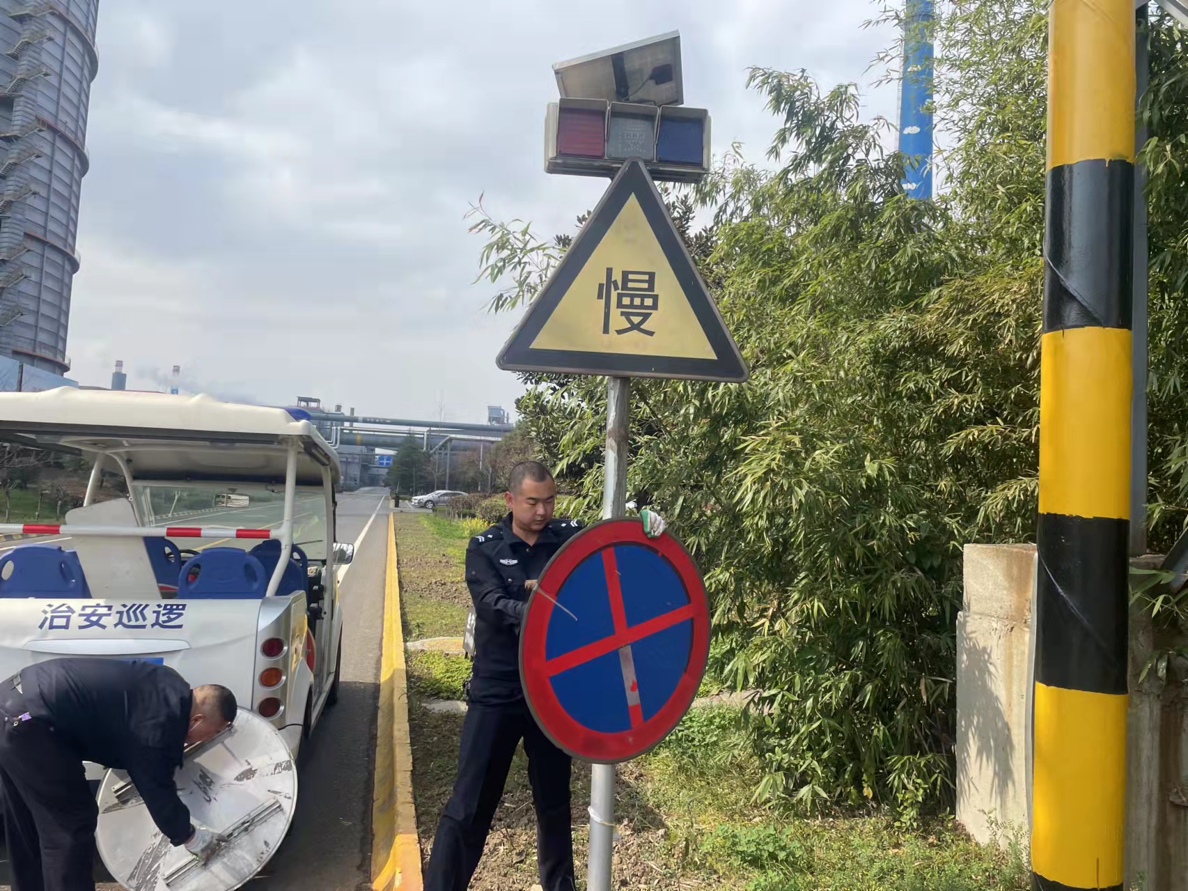 保卫部“四个紧抓”推动2022年交通安全管理工作