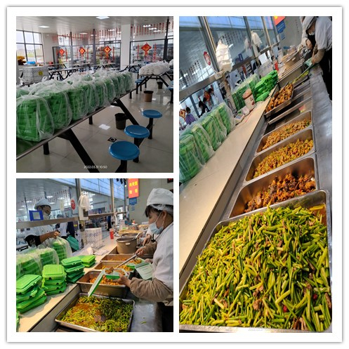 围绕中心，服务大局，全力做好检修送餐保障