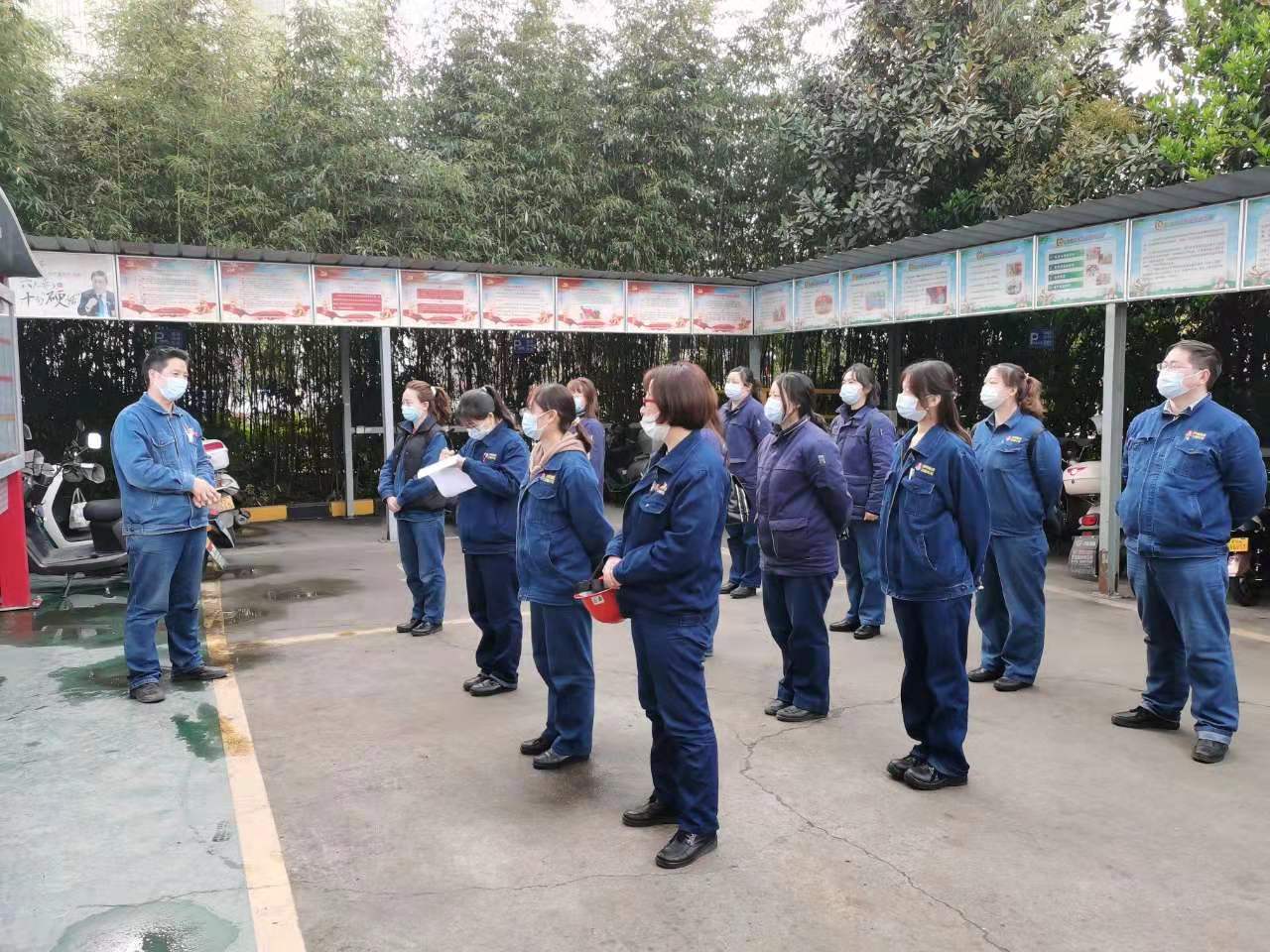 “党建+”模式为四不伤害月保驾护航 “党建+”模式为四不伤害月保驾护航