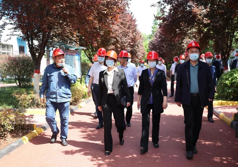 南郑区代表团一行到公司参观交流 南郑区代表团一行到公司参观交流