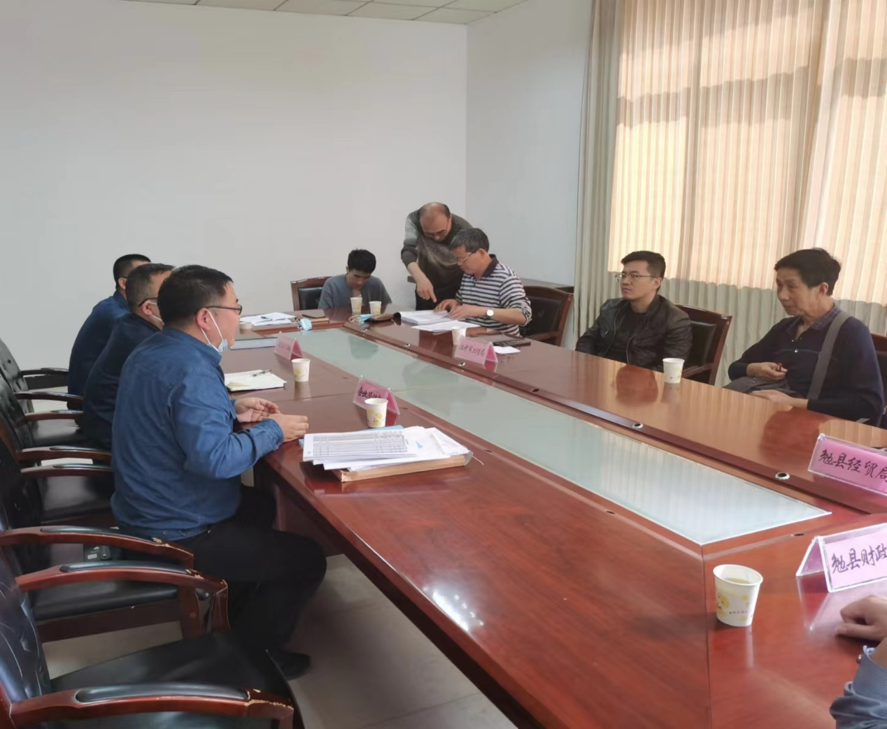 工信局专家组一行到公司调研智慧环保项目