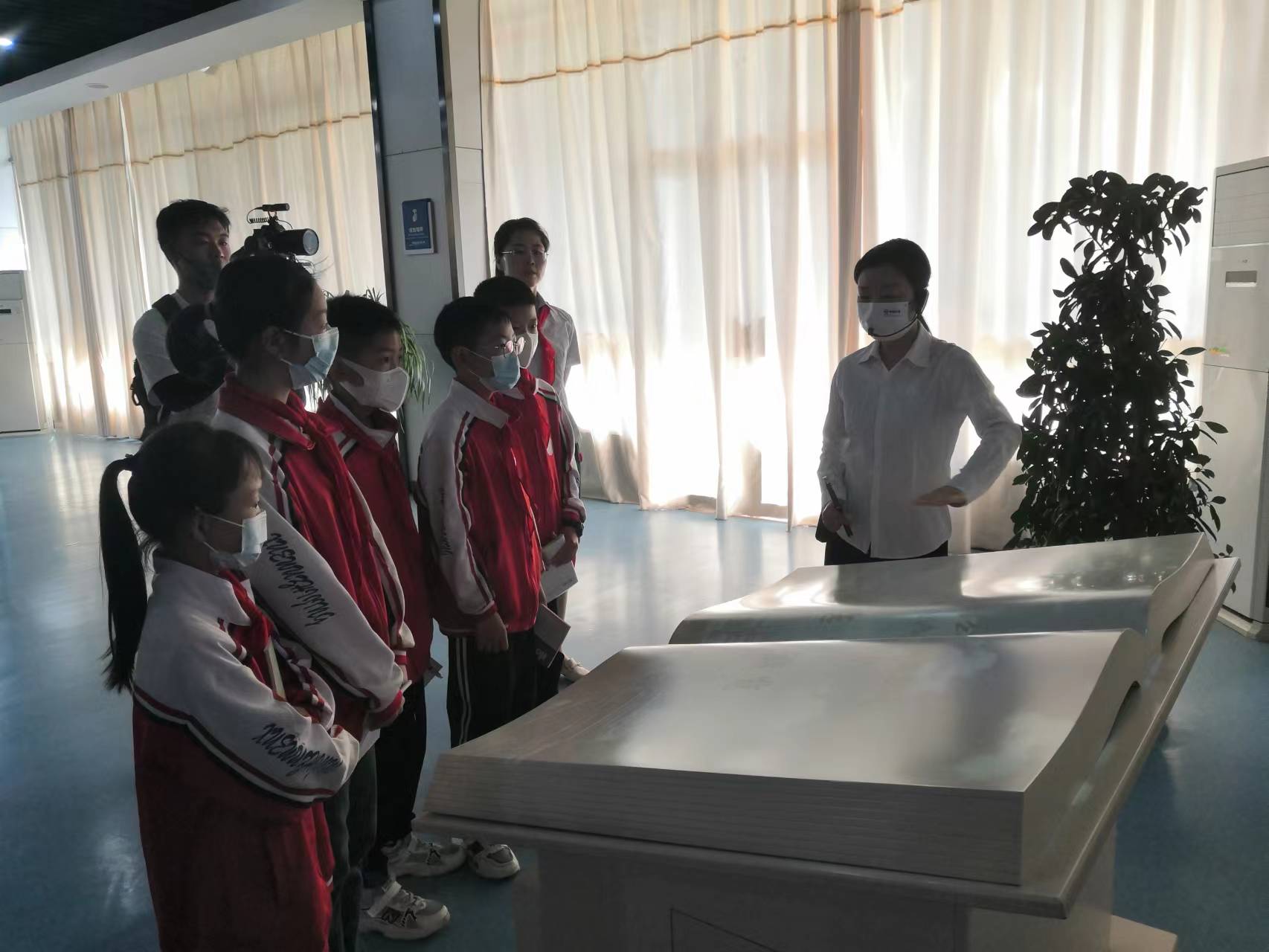 勉县茶店镇艾叶口小学组织学生到公司开展研学活动