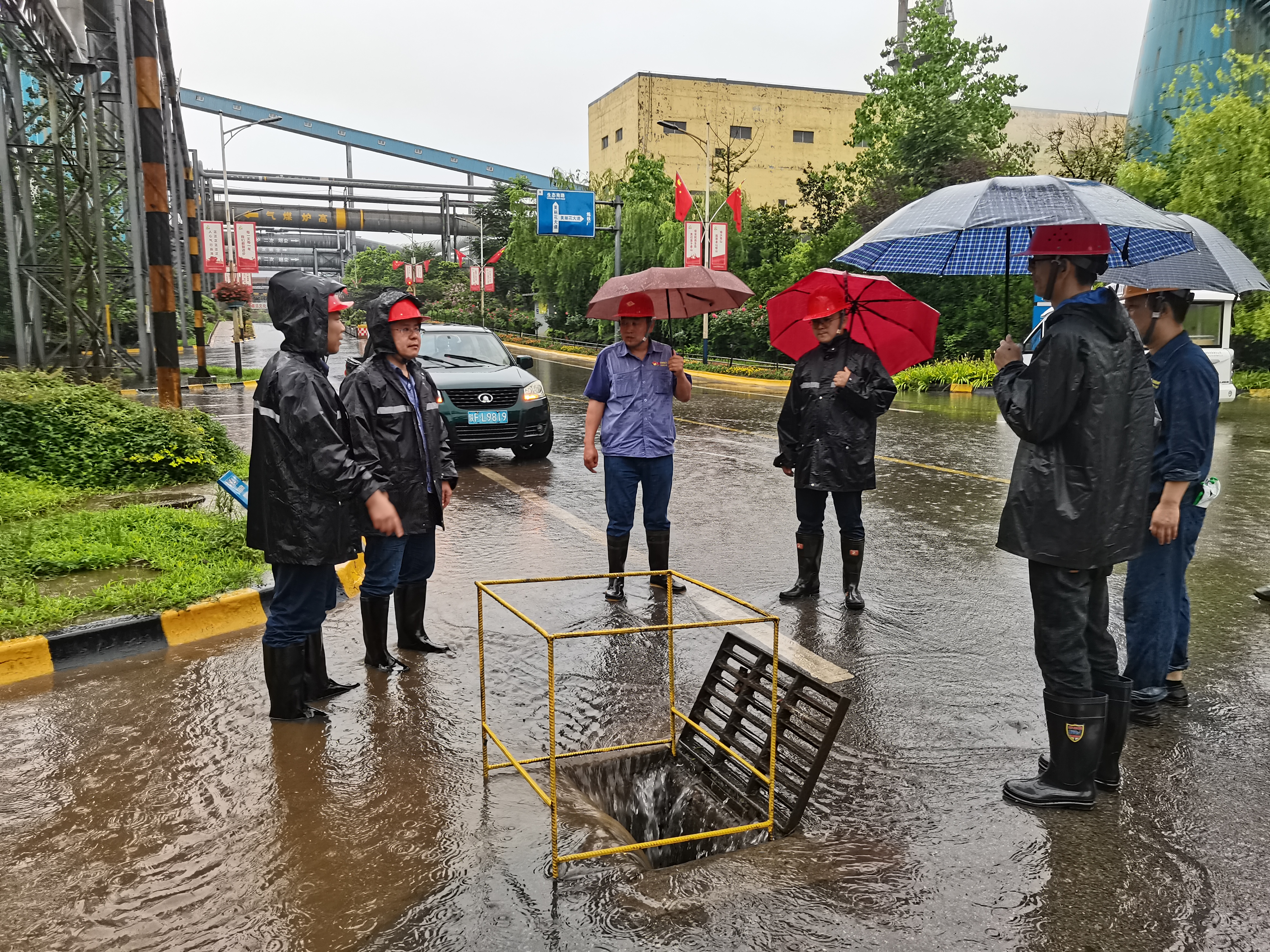 防汛保安全，我们在行动