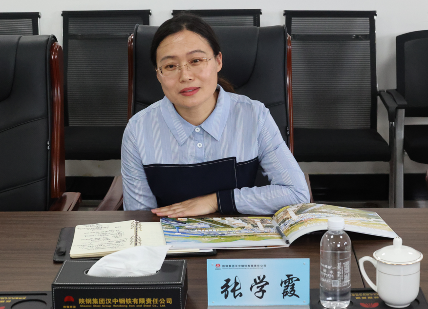 陕西省高新技术产业投资有限公司到汉钢公司调研座谈 陕西省高新技术产业投资有限公司到汉钢公司调研座谈