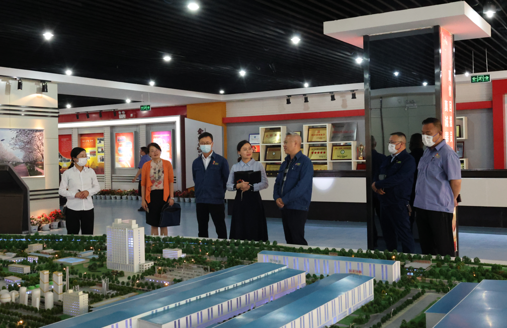 陕西省高新技术产业投资有限公司到汉钢公司调研座谈 陕西省高新技术产业投资有限公司到汉钢公司调研座谈