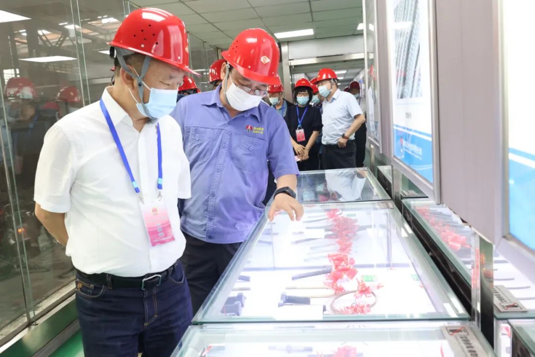 汉中市人大常委会副主任杜家才一行到公司调研现代材料产业发展情况 汉中市人大常委会副主任杜家才一行到公司调研现代材料产业发展情况