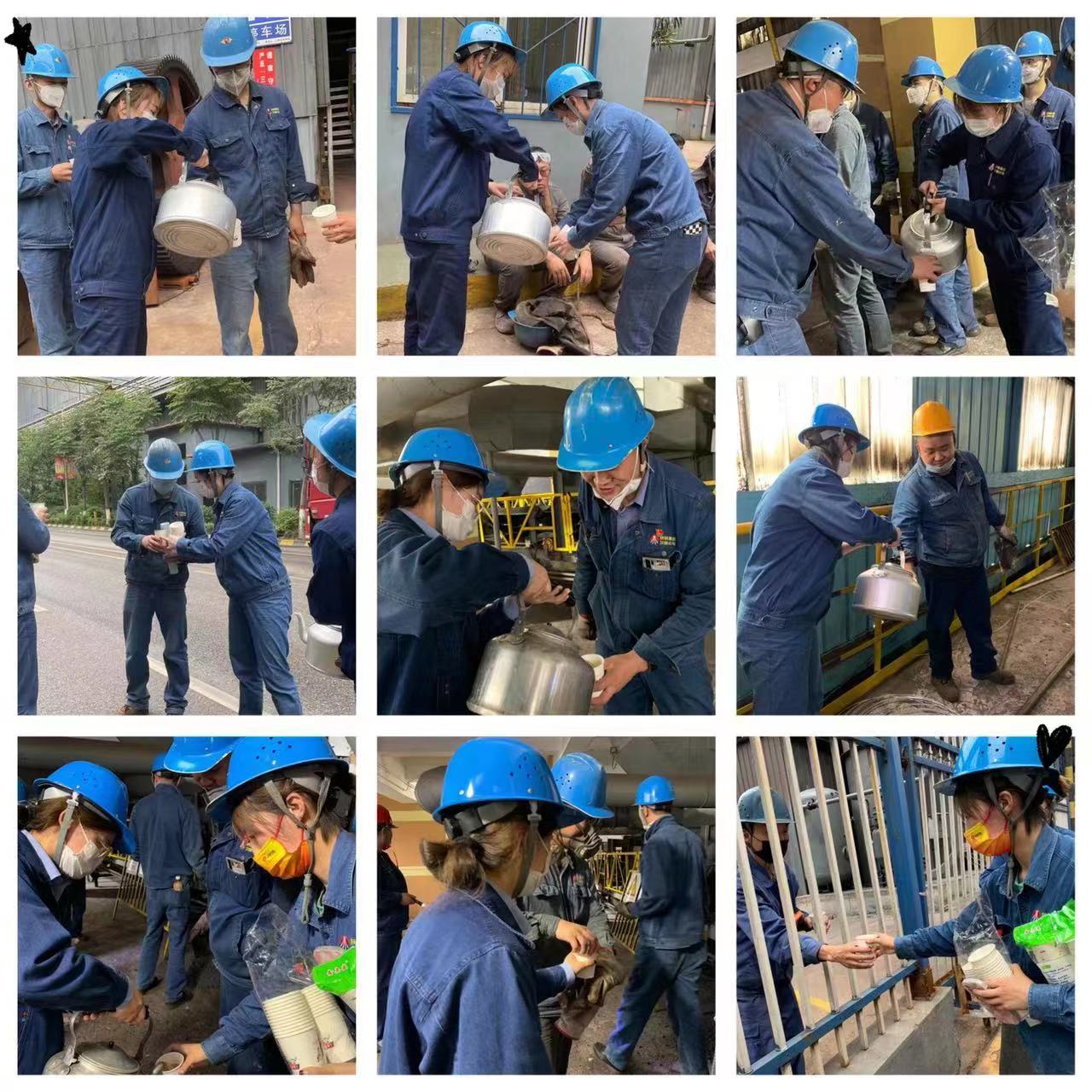 钢铁蓝在烧结 “三员”聚力 奋战红五月 钢铁蓝在烧结 “三员”聚力 奋战红五月