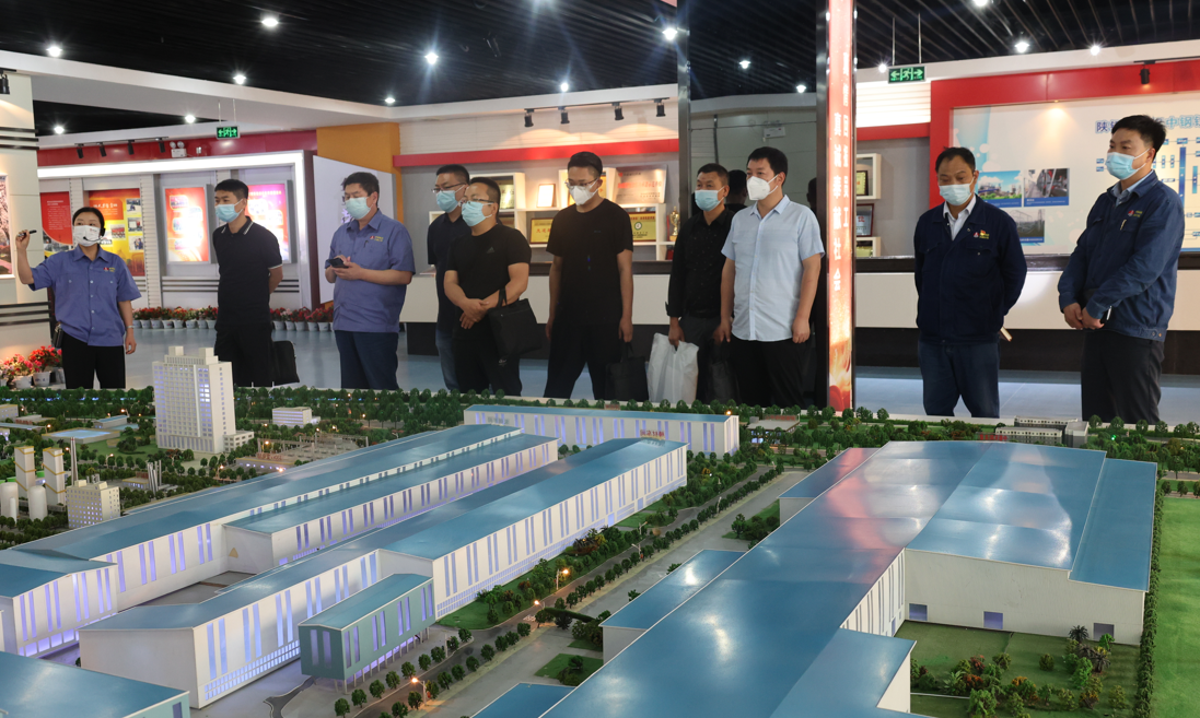 陕西西高电气科技有限公司常务副总经理王辉一行到公司调研