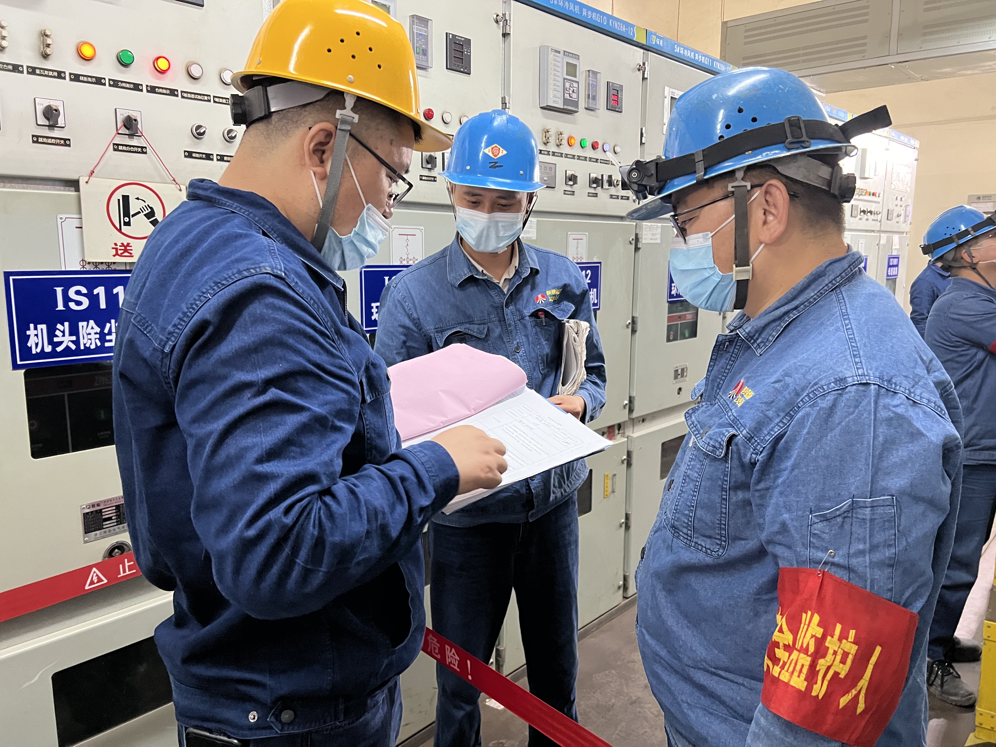 检修一线，他们最帅