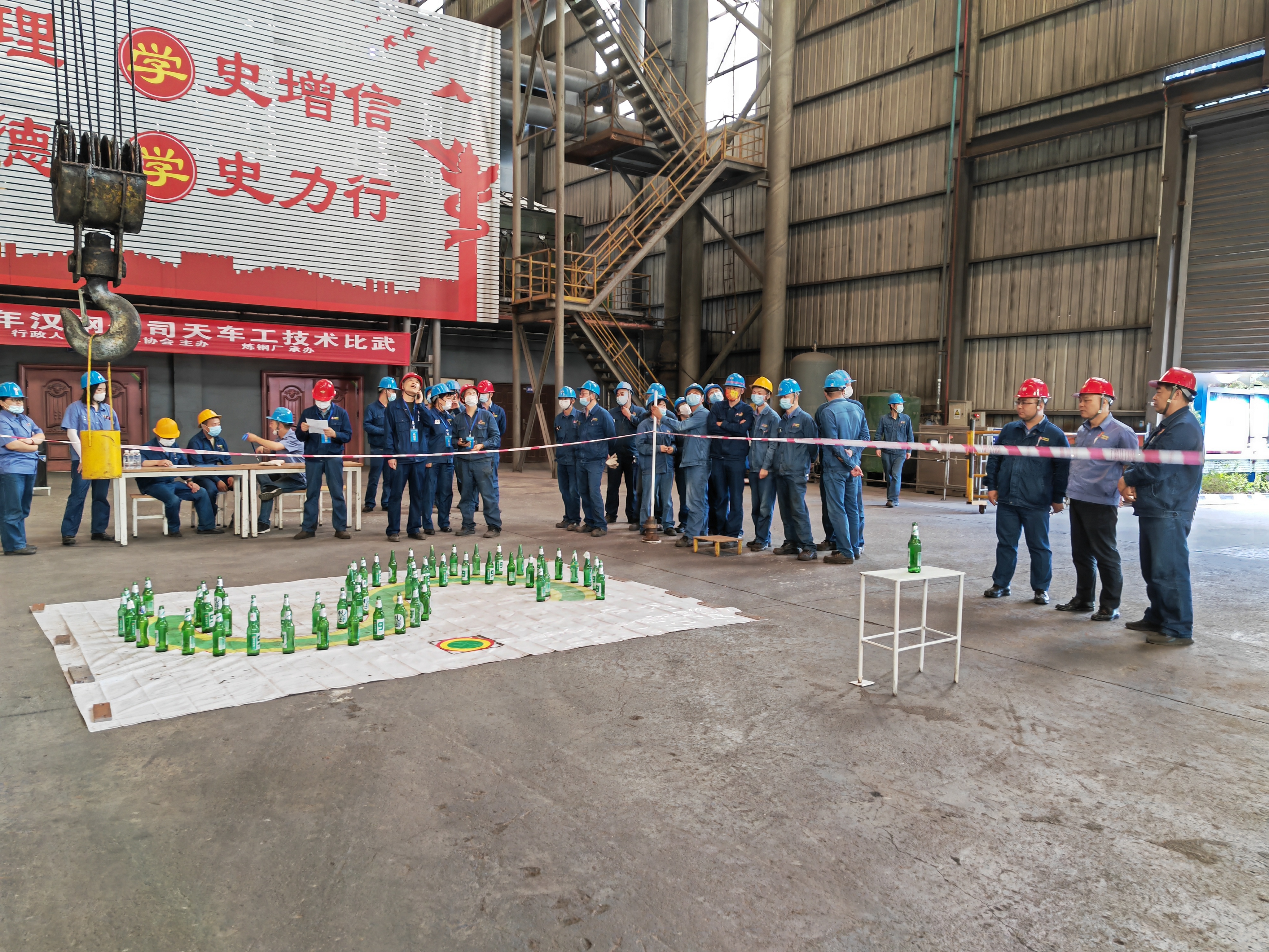 比武提技术 ，技能促安全—汉钢公司开展2022年度天车工技术比武