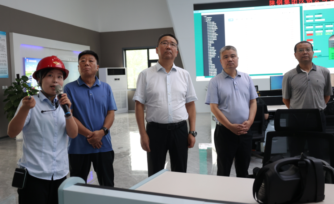 陕西开放大学校长龙治刚一行到公司调研并巡视陕钢集团“劳模、先进”专班期末考试 陕西开放大学校长龙治刚一行到公司调研并巡视陕钢集团“劳模、先进”专班期末考试