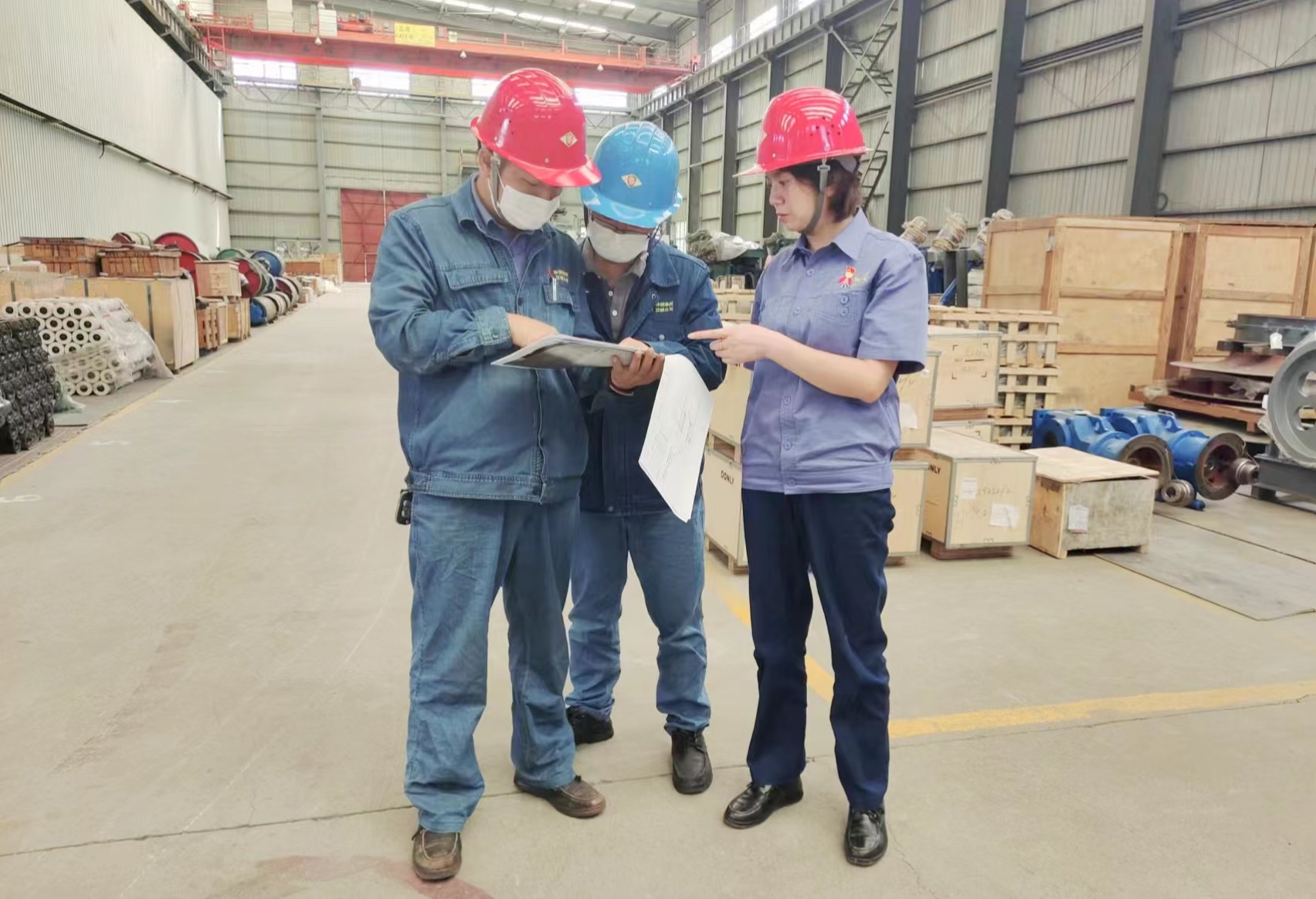 “争”抓实干 擦亮设备保障底色