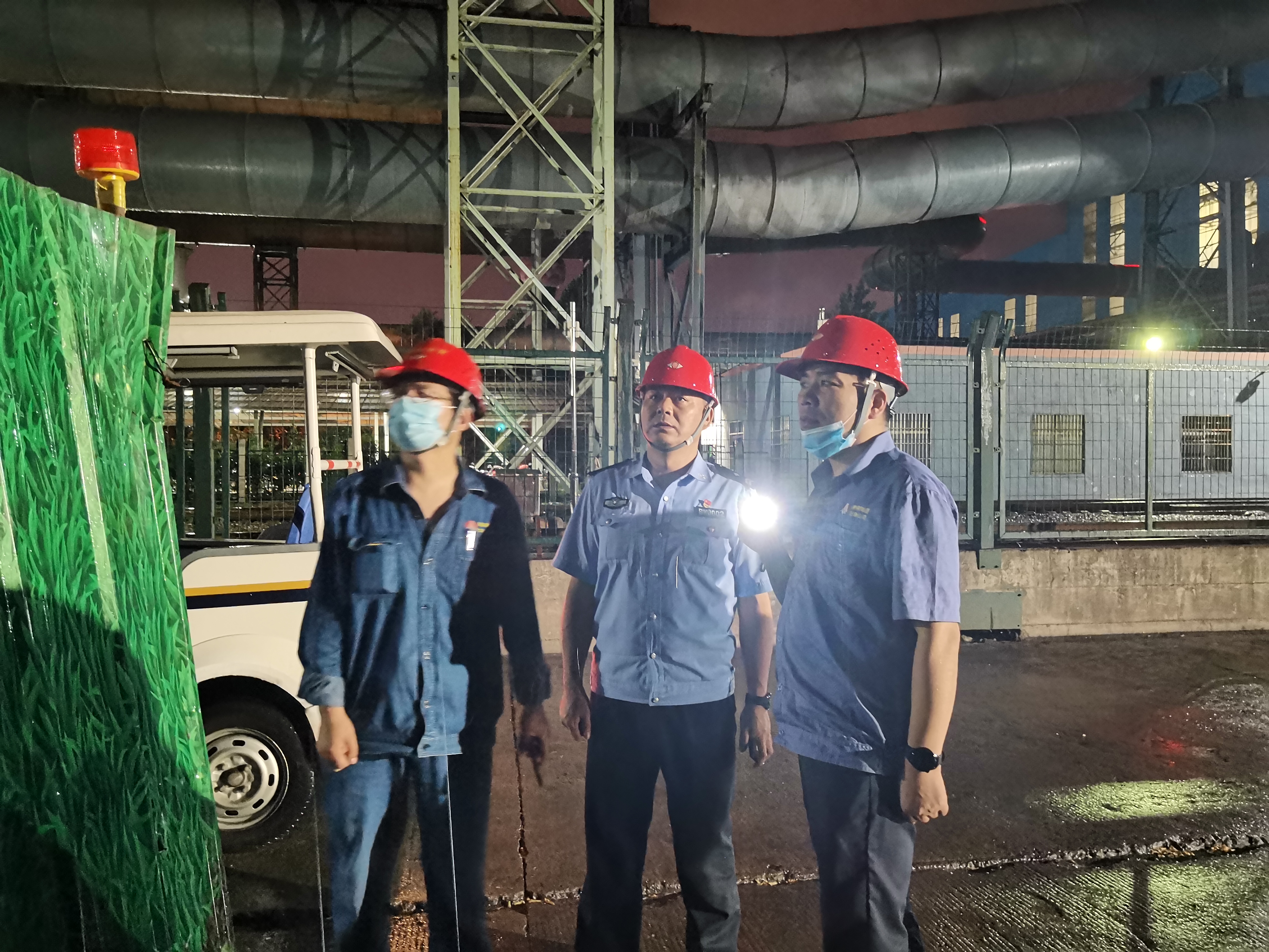 汉钢公司闻“汛”而动！全面筑牢防汛大坝