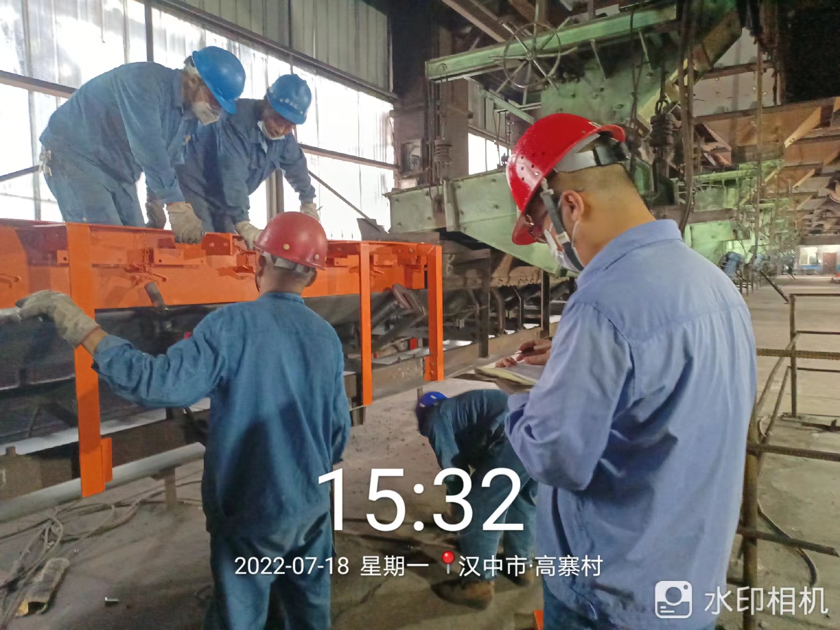 炼铁厂创建安全生产标准工地