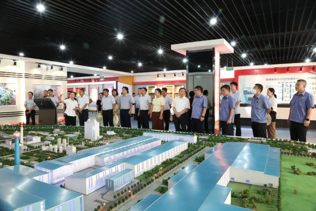 宁强县委副书记、县长杨帆一行到公司调研 宁强县委副书记、县长杨帆一行到公司调研