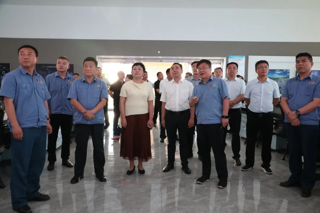 宁强县委副书记、县长杨帆一行到公司调研 宁强县委副书记、县长杨帆一行到公司调研