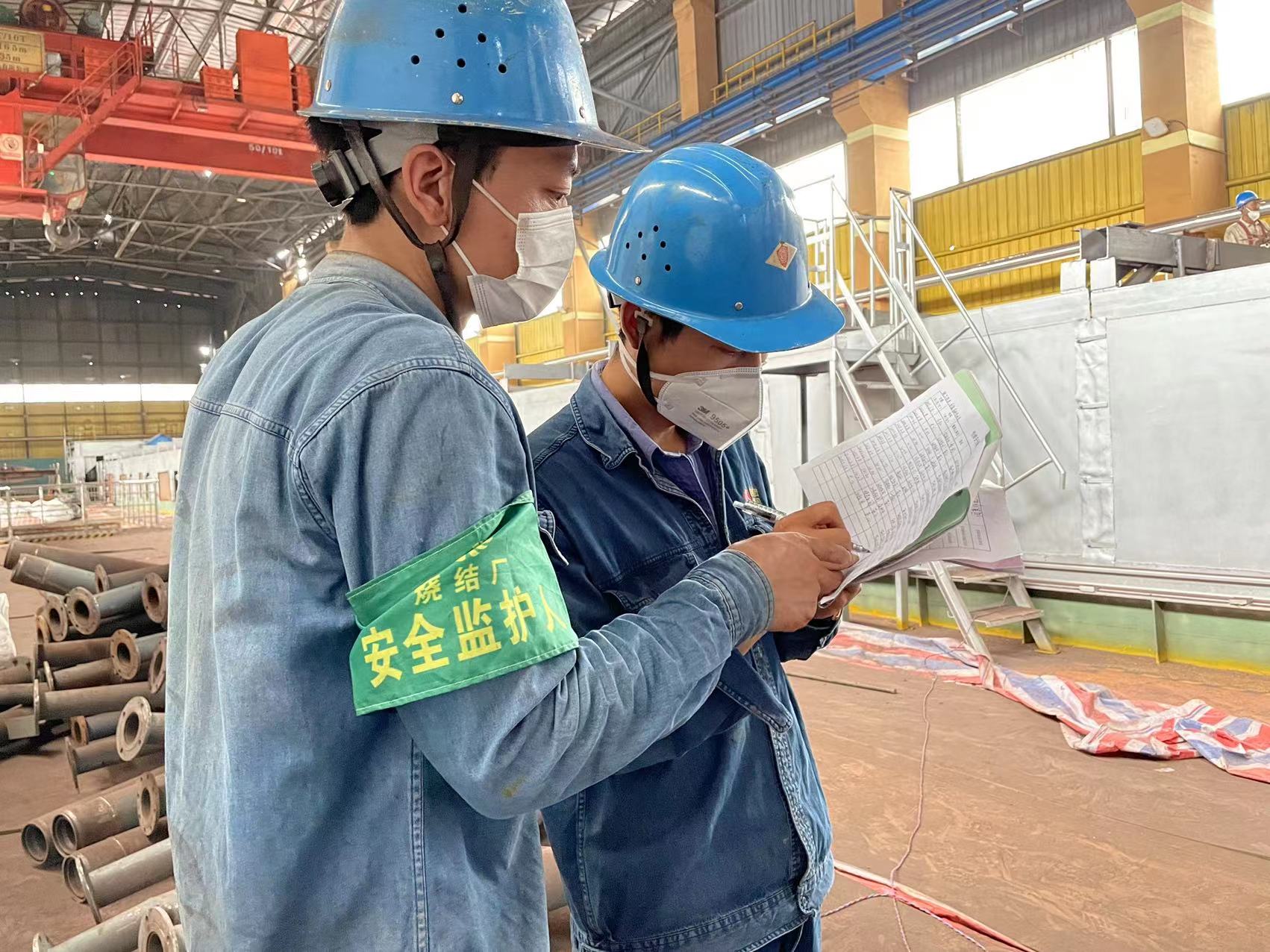 烧结厂多措并举抓安全生产工作 烧结厂多措并举抓安全生产工作