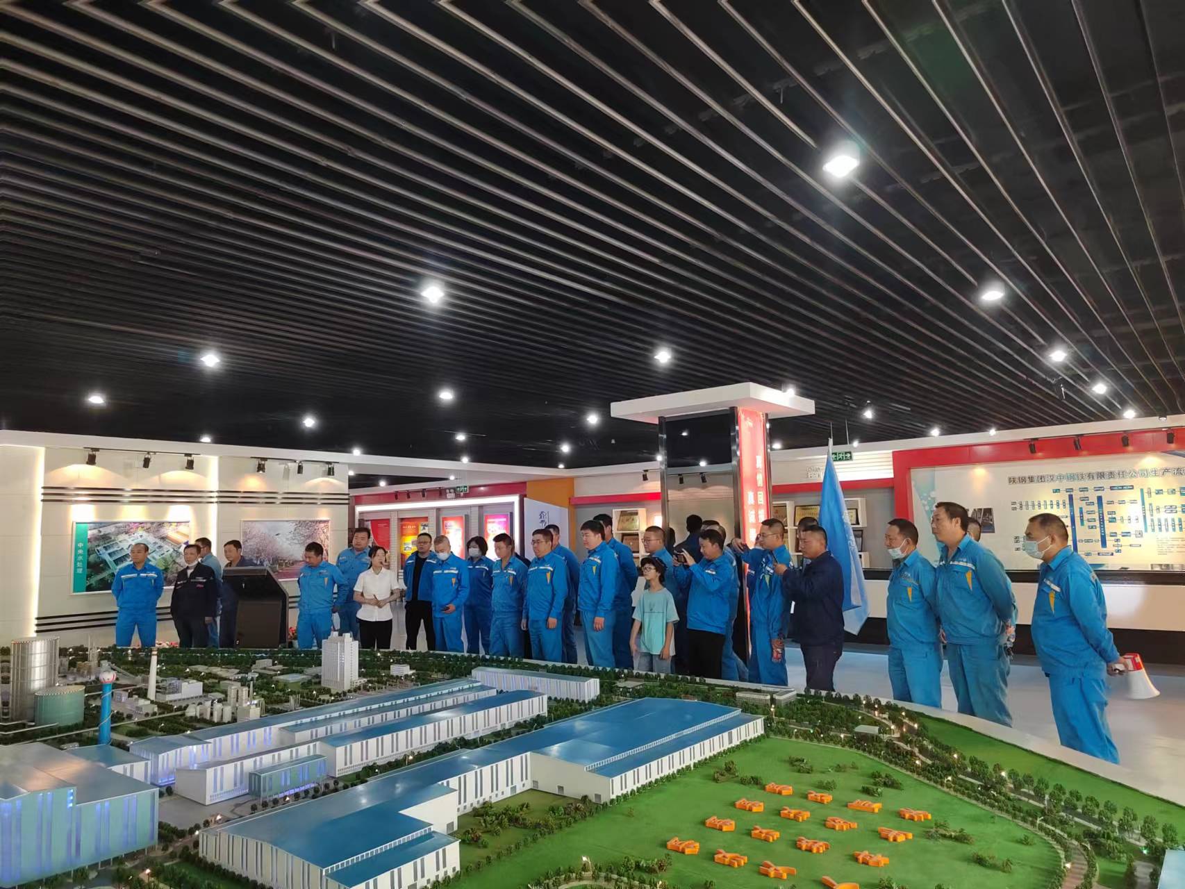 盈德气体组织职工到公司工业旅游