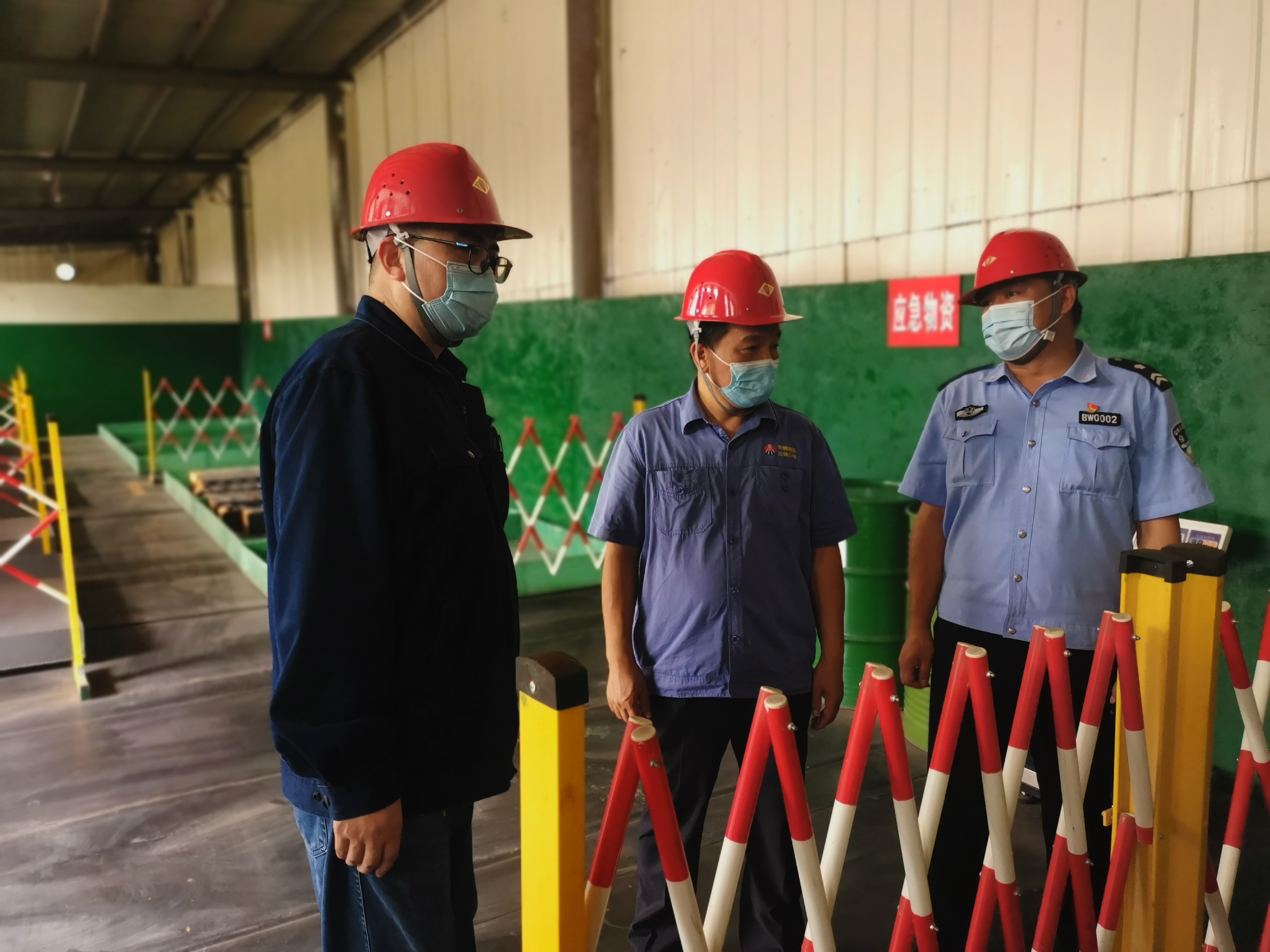 公司领导带队开展百日安全生产大检查活动 公司领导带队开展百日安全生产大检查活动