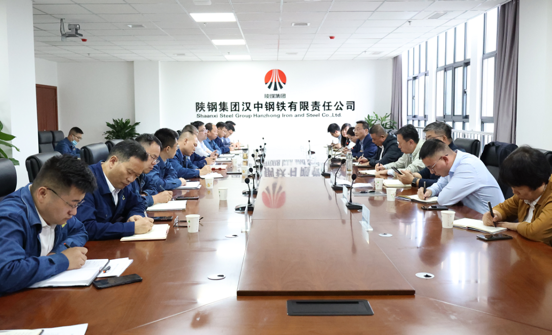 许晓增一行到汉钢公司调研指导工作 许晓增一行到汉钢公司调研指导工作