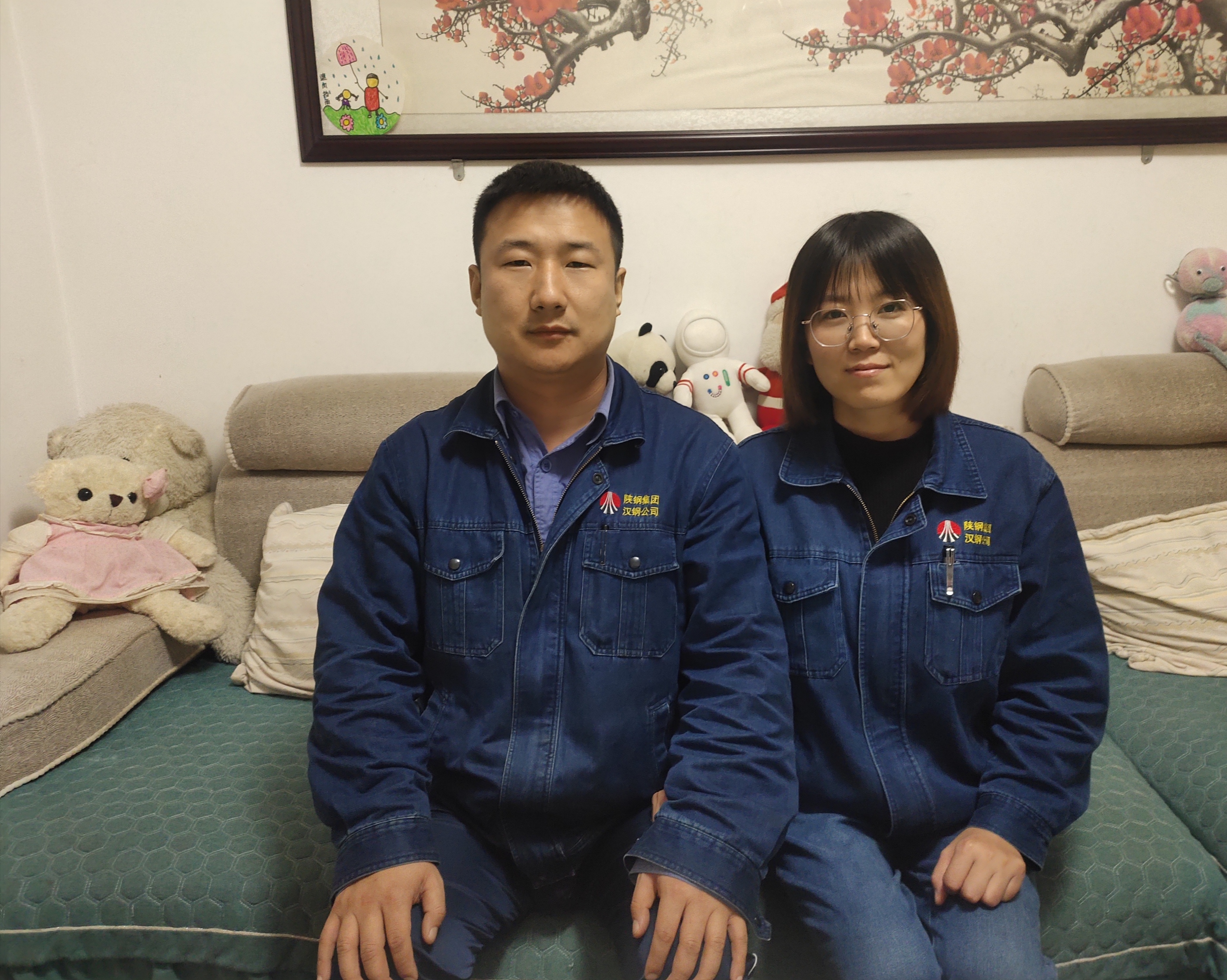 钢城里的“夫妻档” 钢城里的“夫妻档”