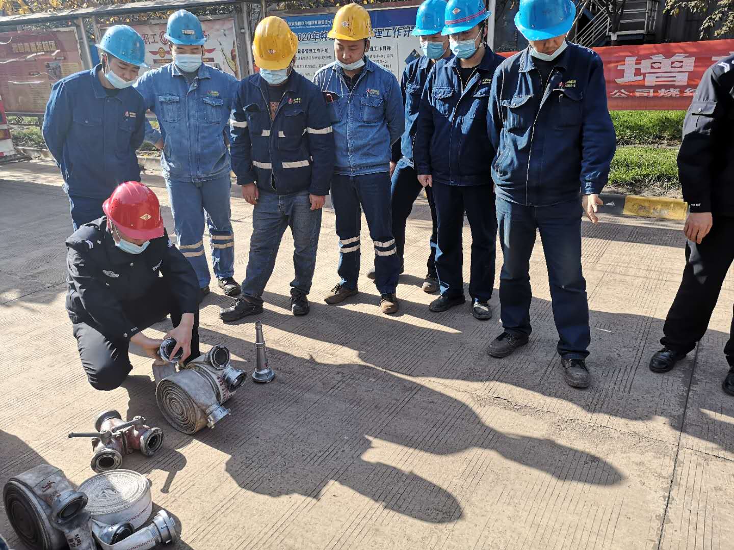 淬精兵，练技能！训练场上挥汗如雨——公司第九届消防救援、医疗急救技术暨第一届综合应急救援技术竞赛备赛小记