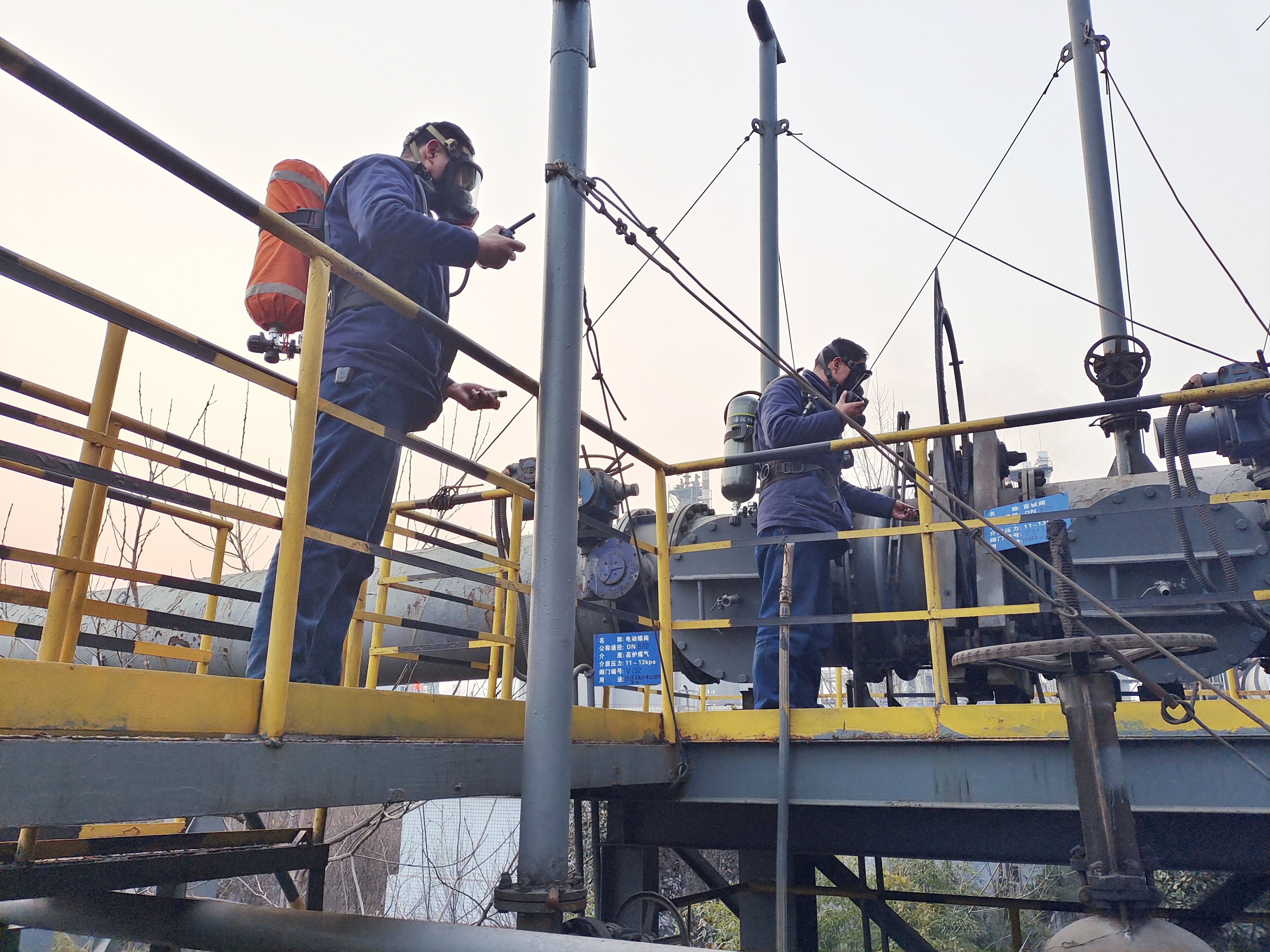 初春检修，绘就一抹暖色调