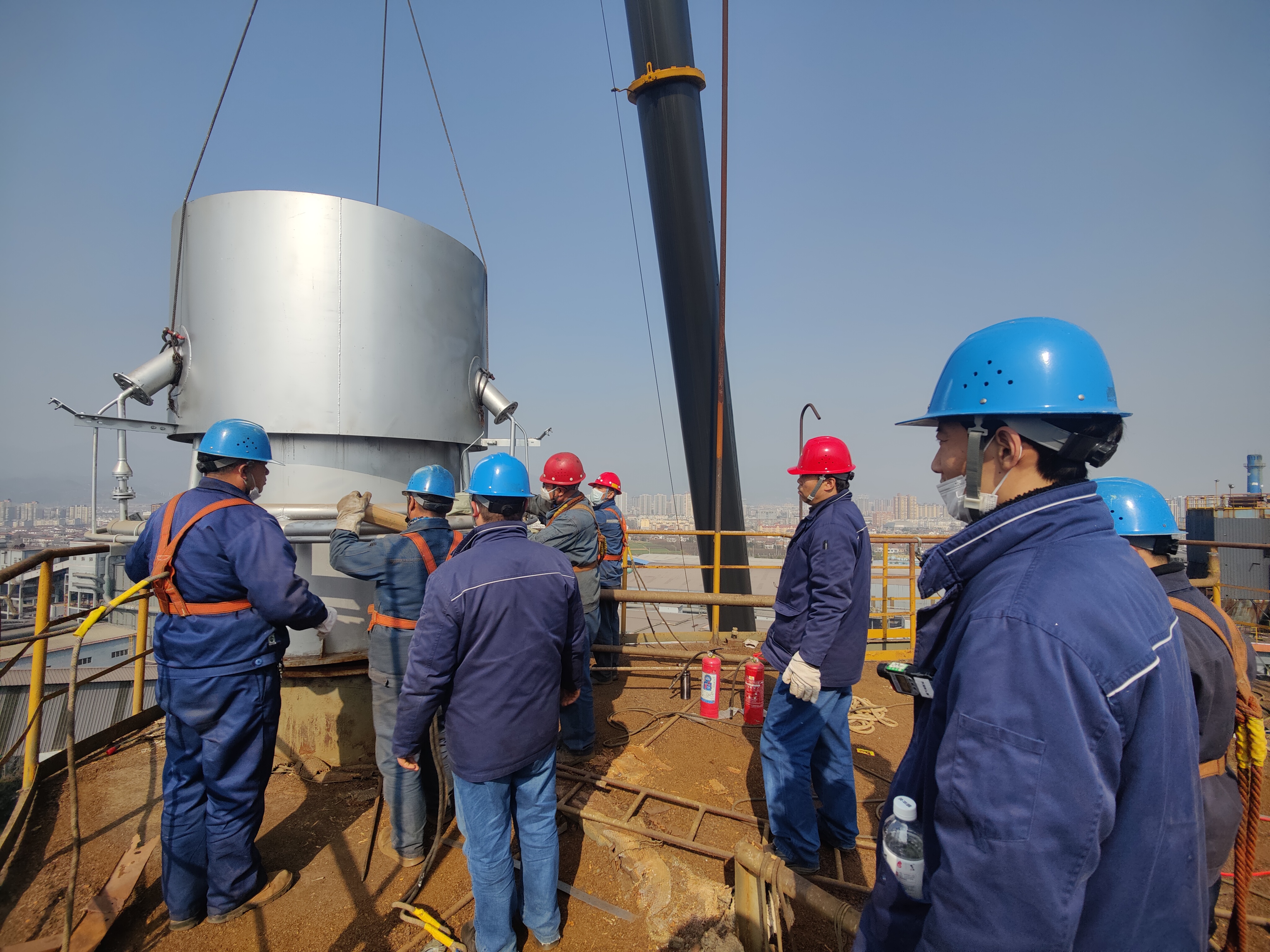 初春检修，绘就一抹暖色调