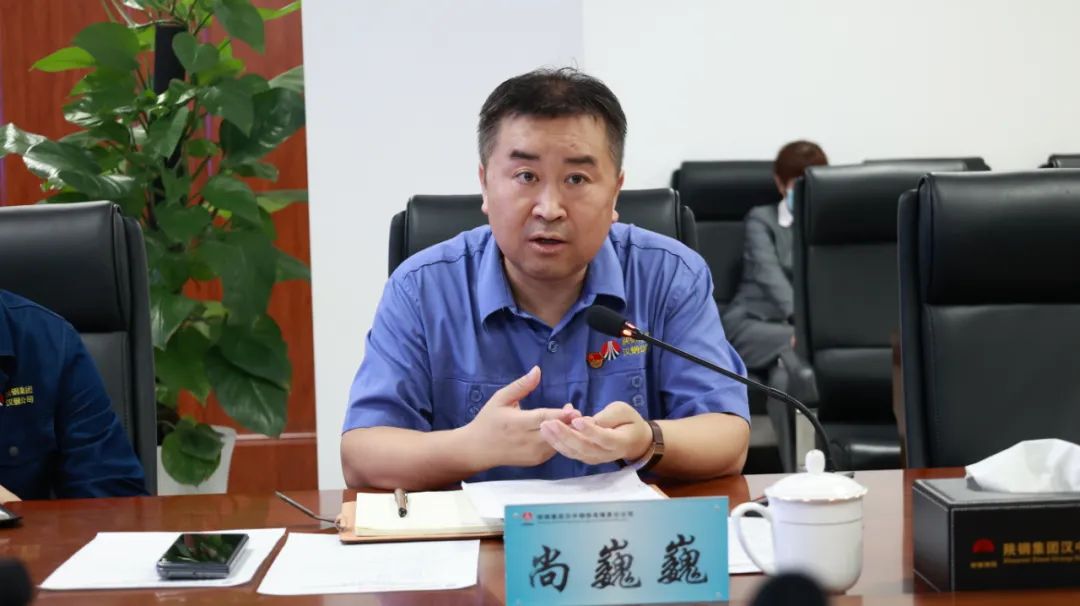 庆安集团有限公司领导一行到公司座谈交流