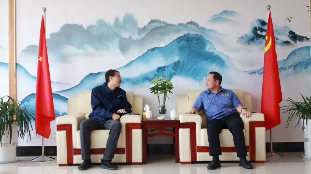 中冶京诚党委副书记、总经理张勇一行到公司调研座谈 中冶京诚党委副书记、总经理张勇一行到公司调研座谈