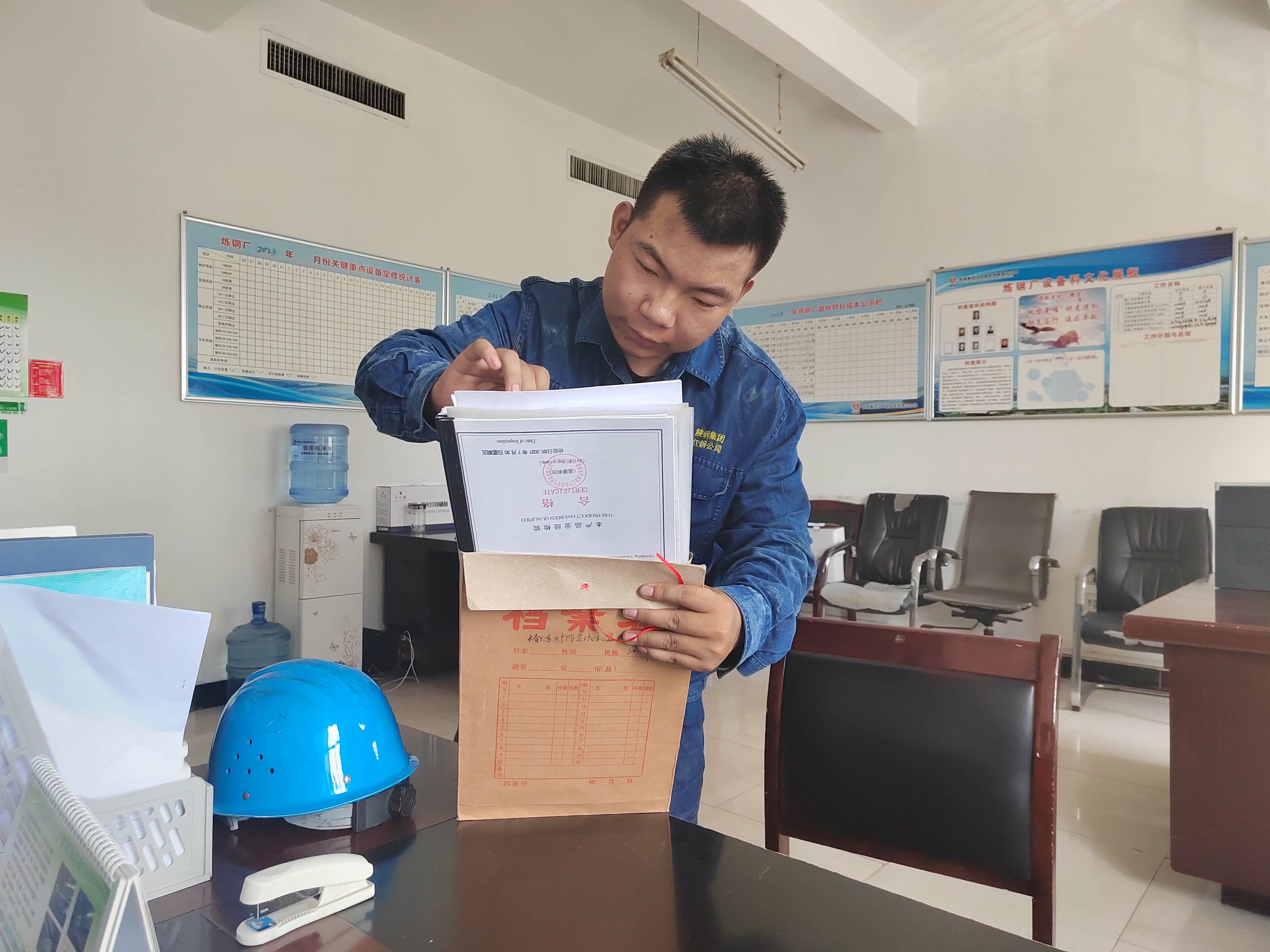 设备“新雏”显于行的“座右铭”