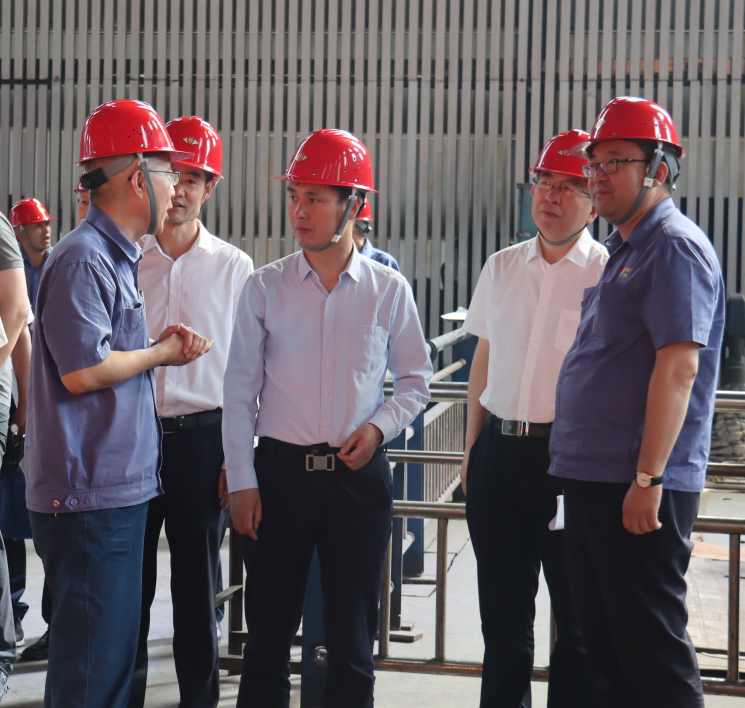 国网陕西省电力有限公司到公司调研座谈