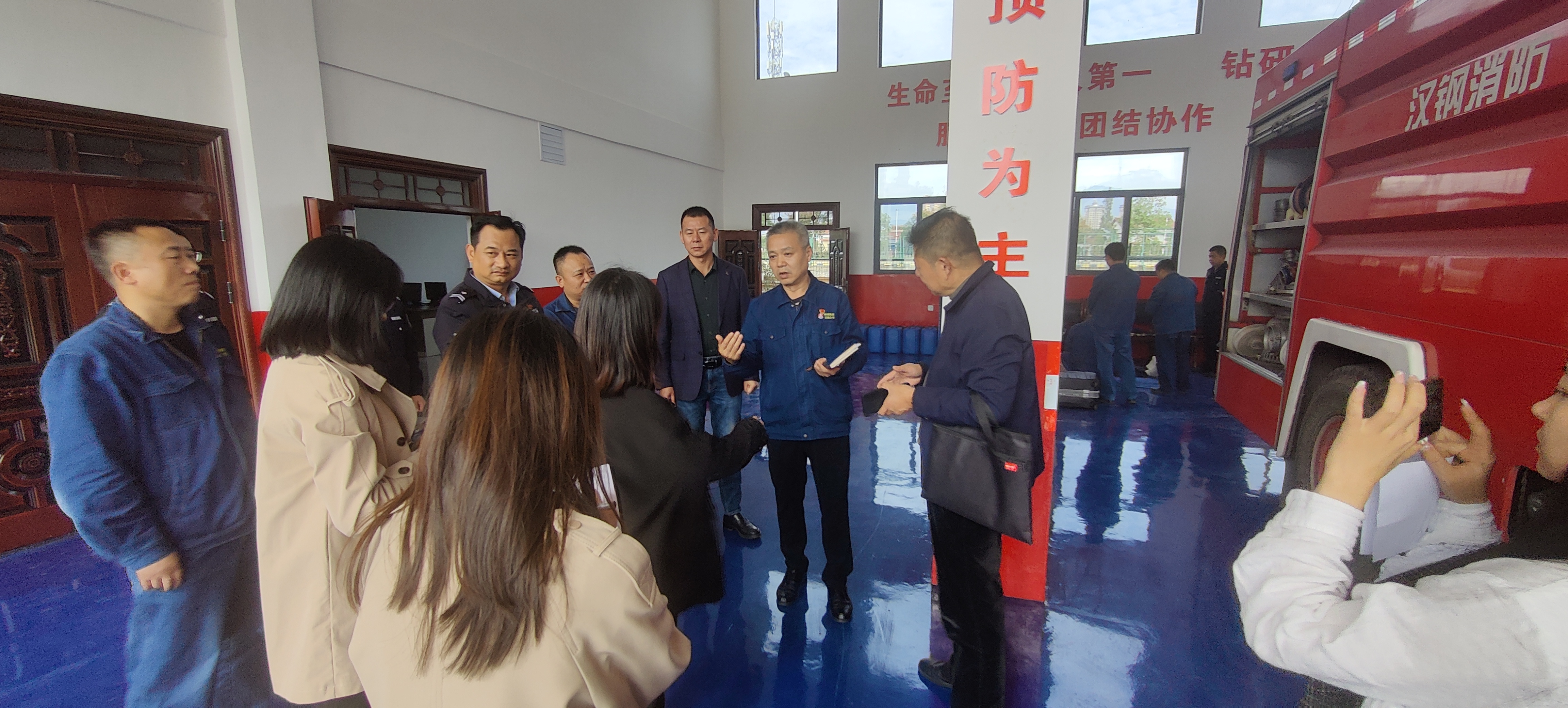 陕西省应急管理厅区域应急救援能力调研组到公司开展调研