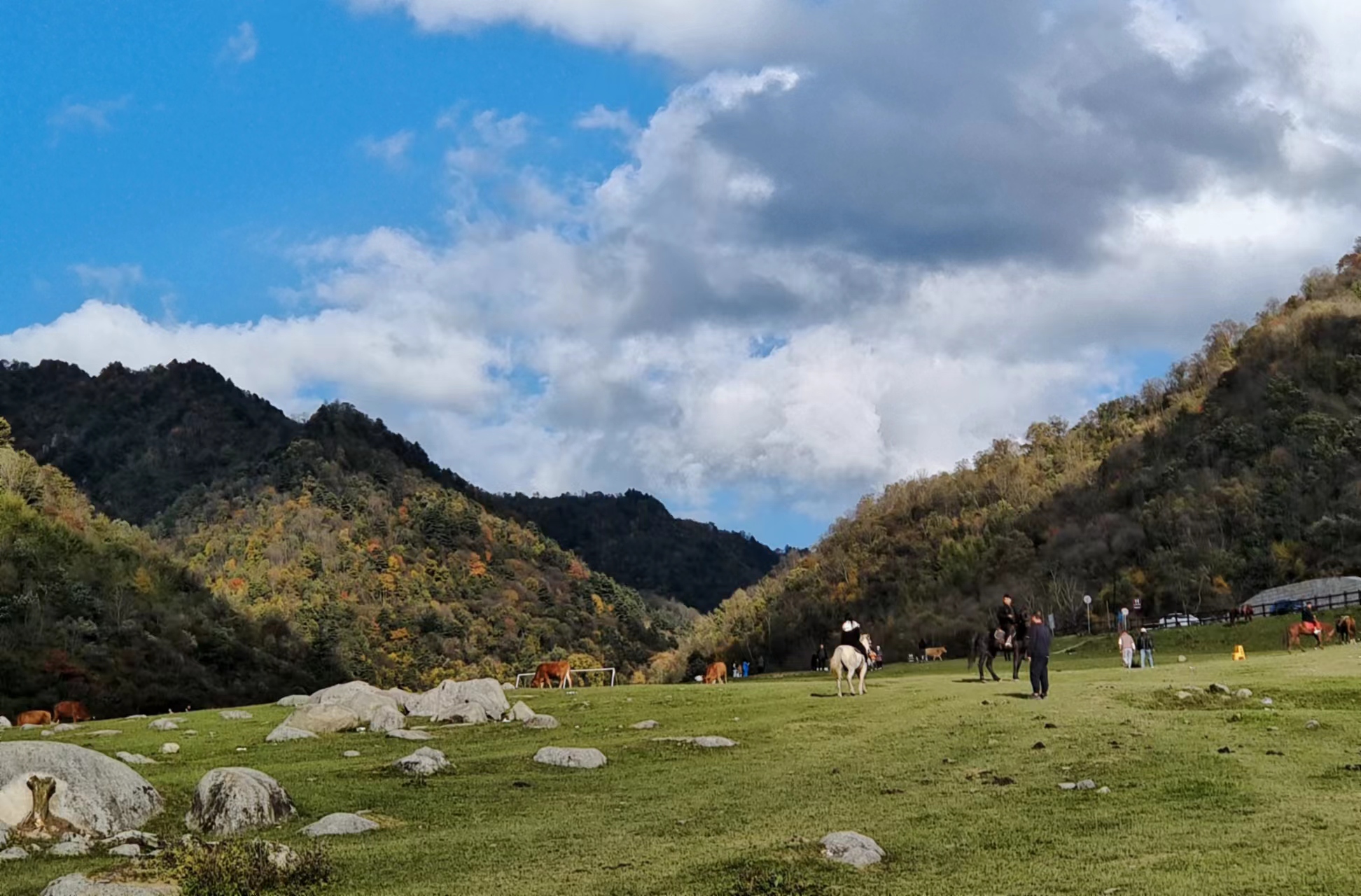 留坝大山里的深秋 留坝大山里的深秋