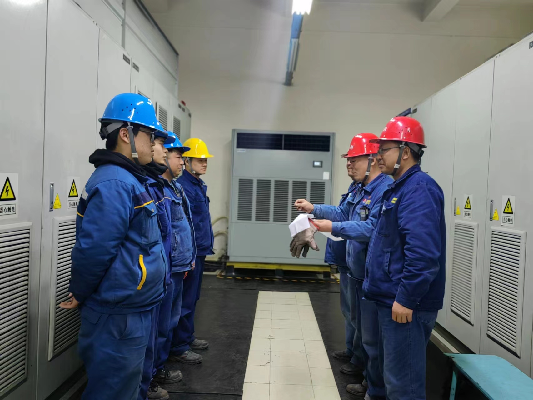 如果检修有颜色