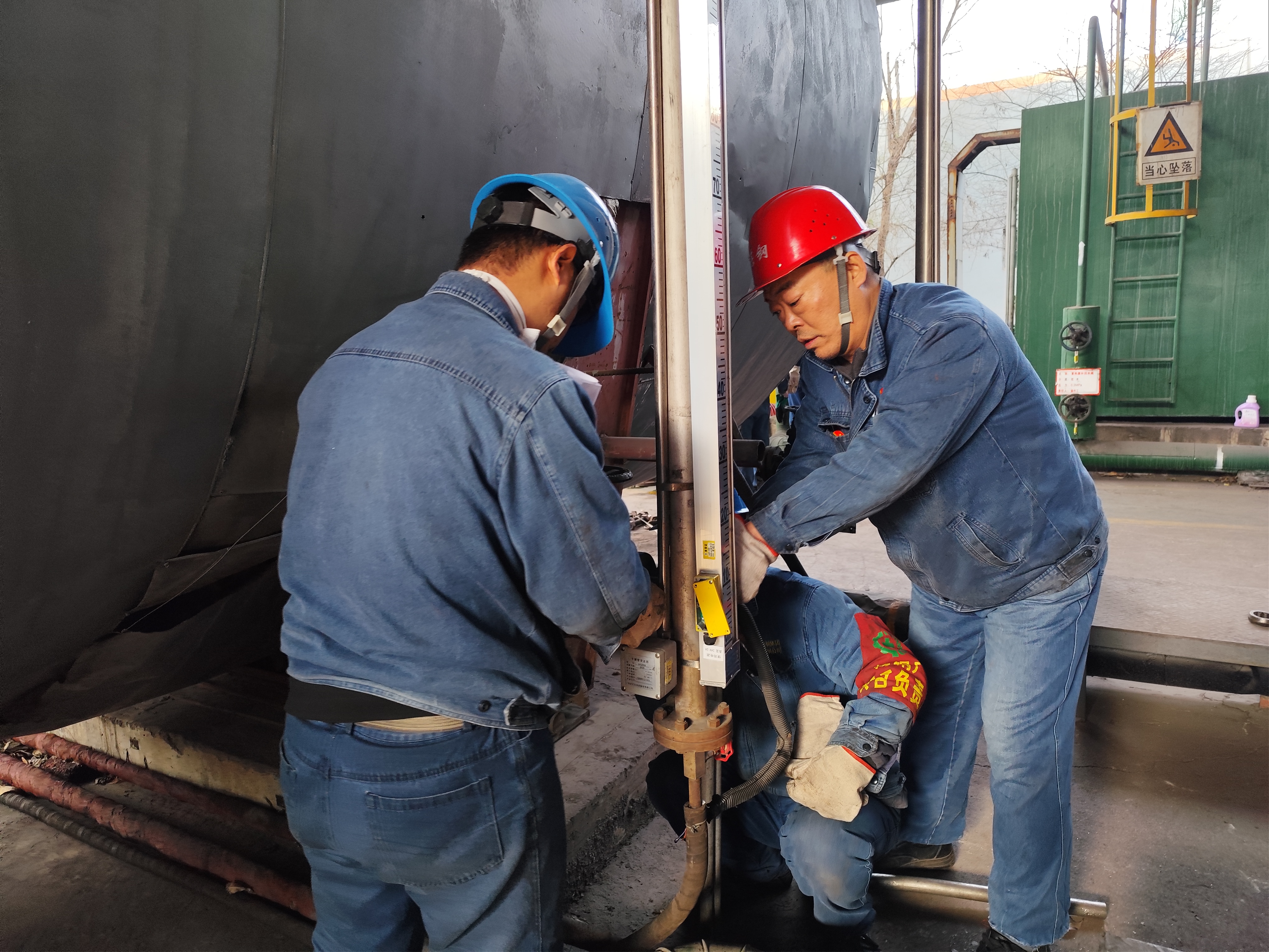 如果检修有颜色