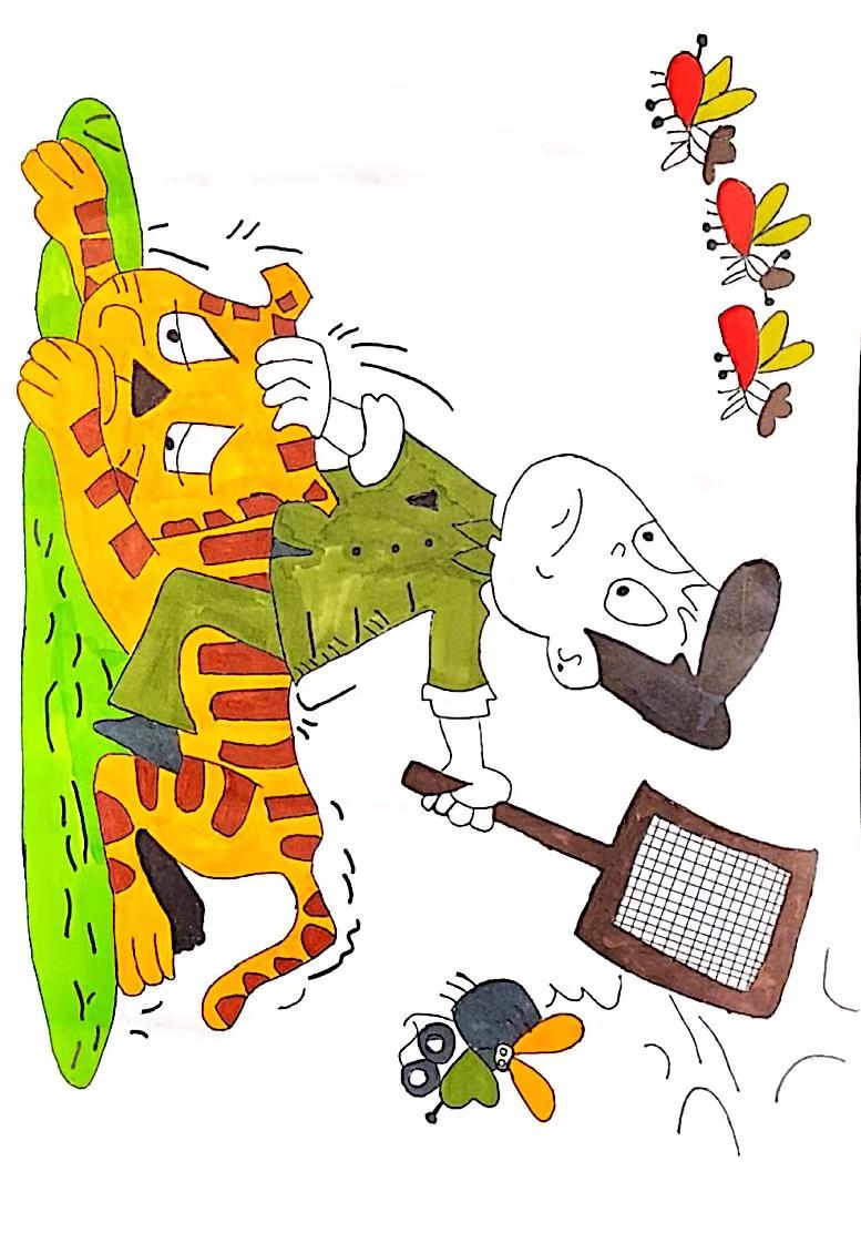 以漫说廉，敲响“廉洁警钟”