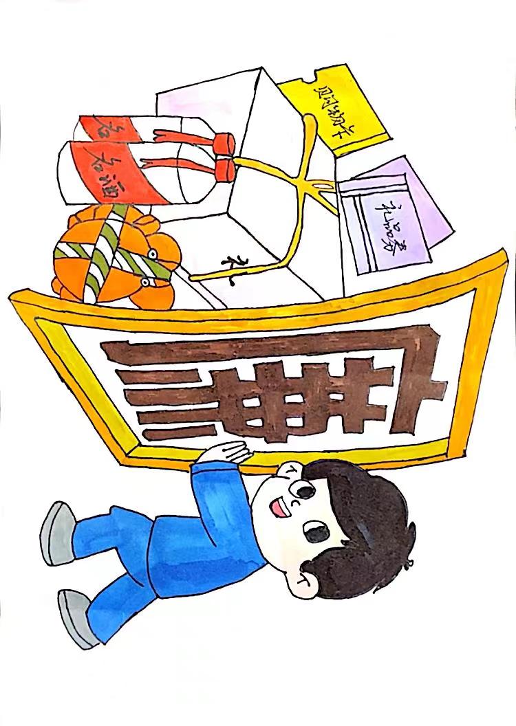 以漫说廉，敲响“廉洁警钟”