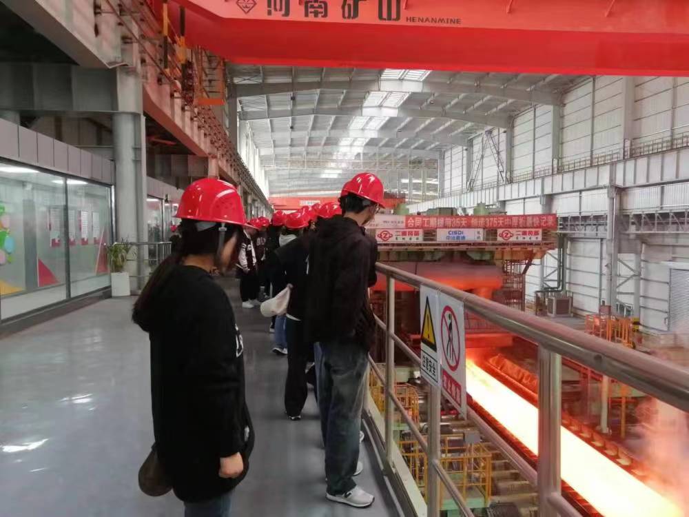 陕西理工大学材料科学与工程学院材控系师生到公司认识实习