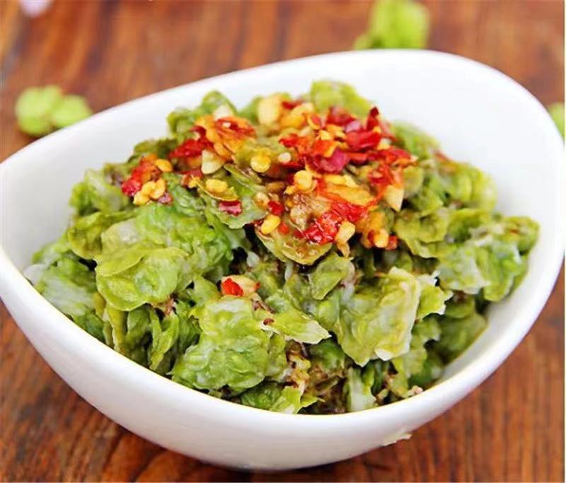 记忆中的榆钱麦饭