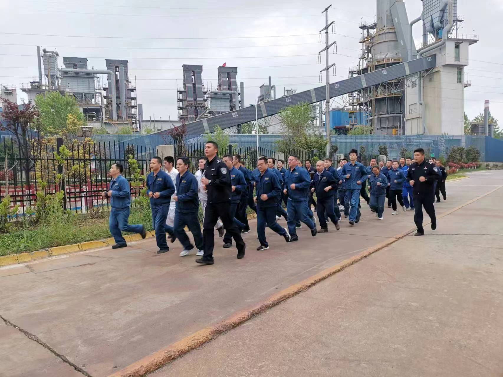 加钢淬火，打造汉钢公司兼职应急救援精兵