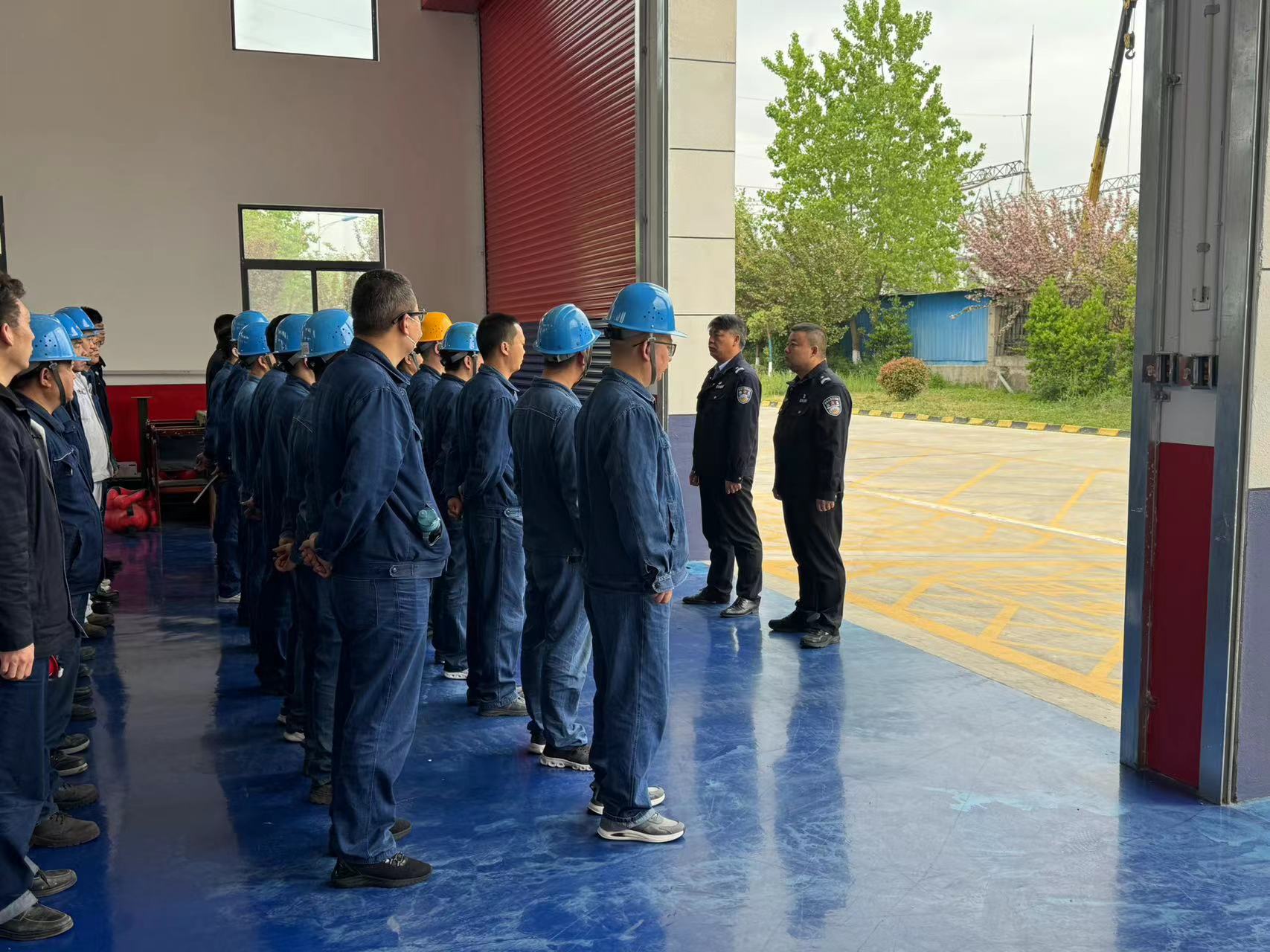 加钢淬火，打造汉钢公司兼职应急救援精兵