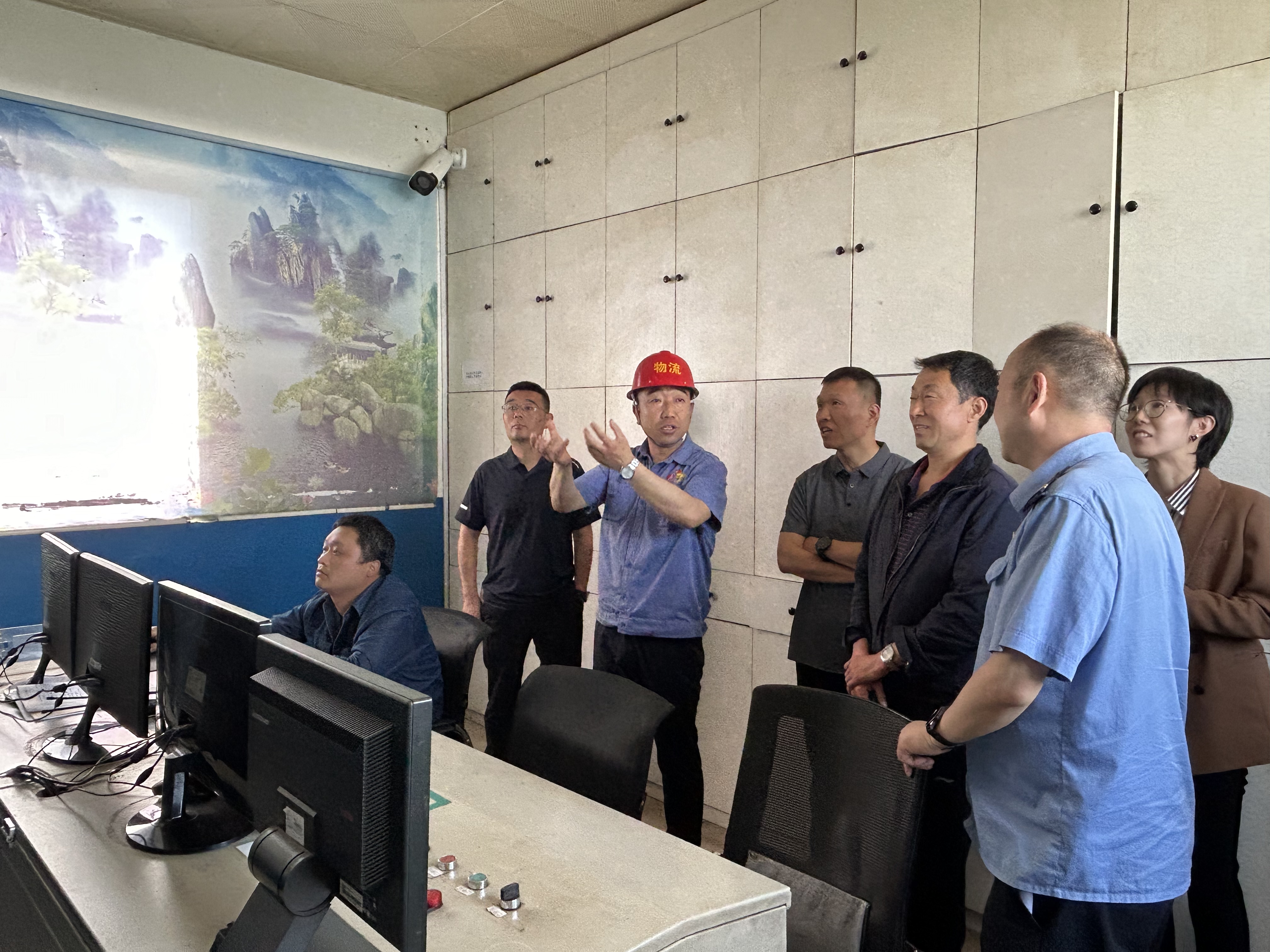 路企合作，共赢未来！国铁集团发改部领导一行到物流中心开展现场调研