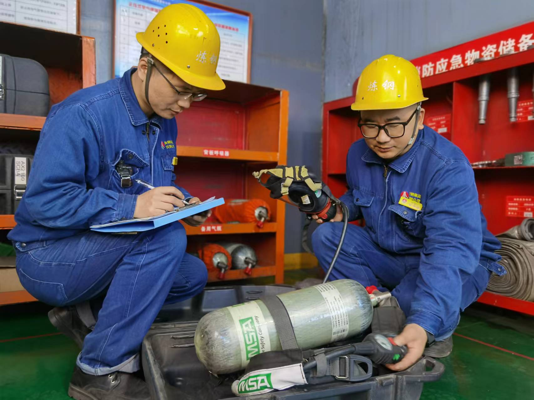 个个会应急!汉钢公司应急管理“深、细、实” 个个会应急!汉钢公司应急管理“深、细、实”